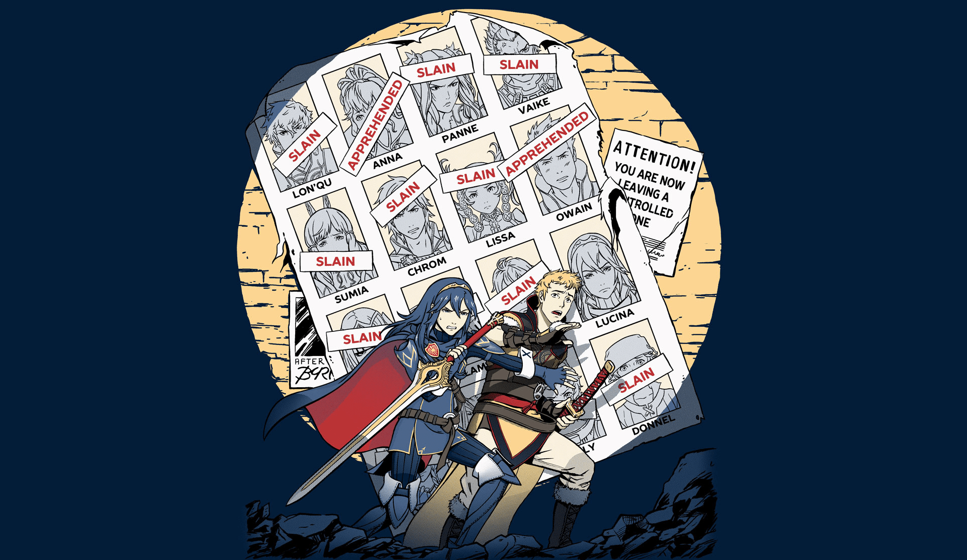 1920x1112 Fire Emblem Awakening & X Men Crossover Wallpaper