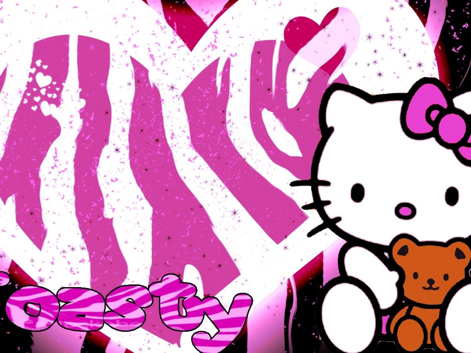 1600x1200 Hello Kitty Background Image