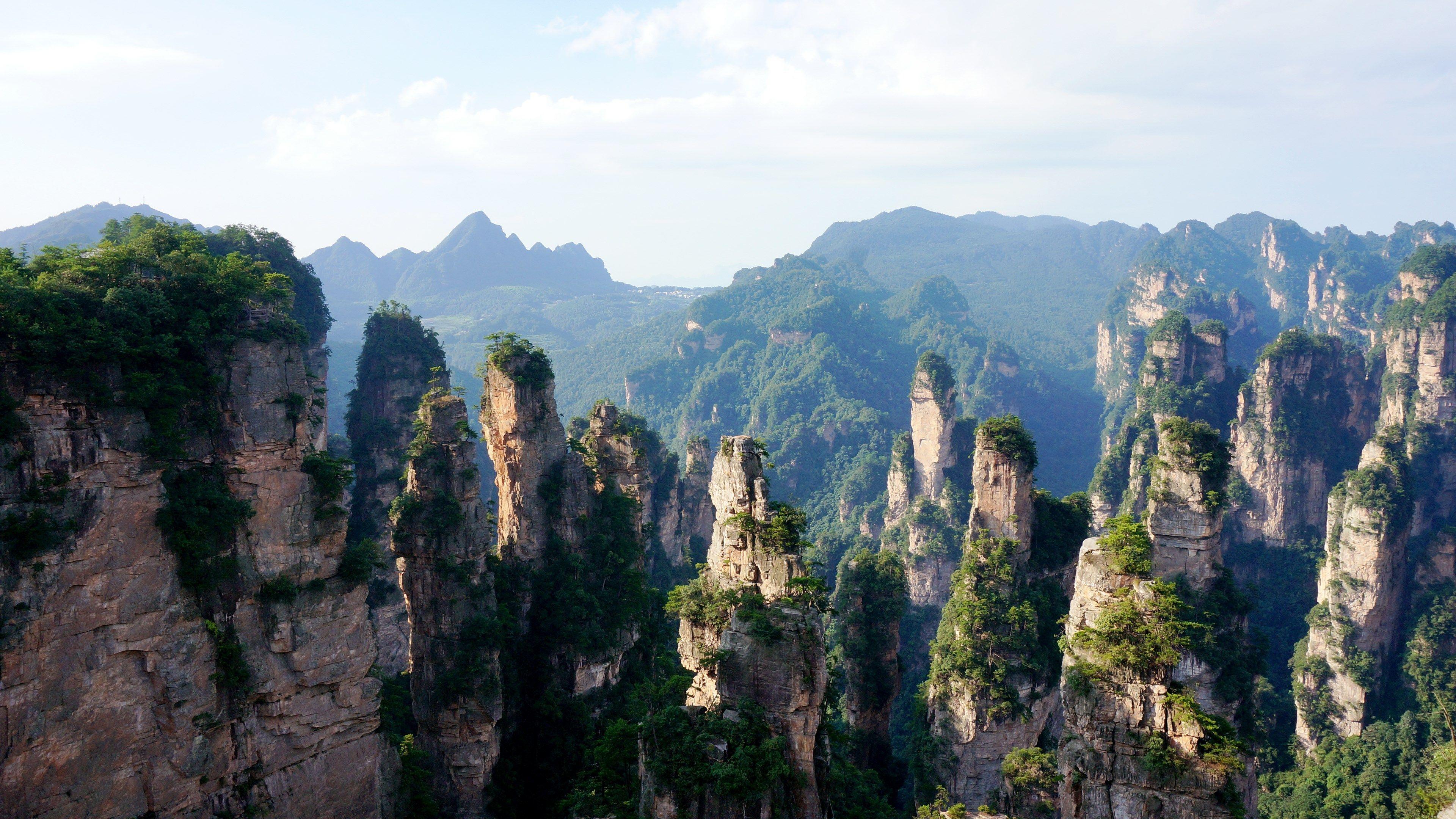 3840x2160 4k download wallpaper desktop (3840x2160). Zhangjiajie, Forest
