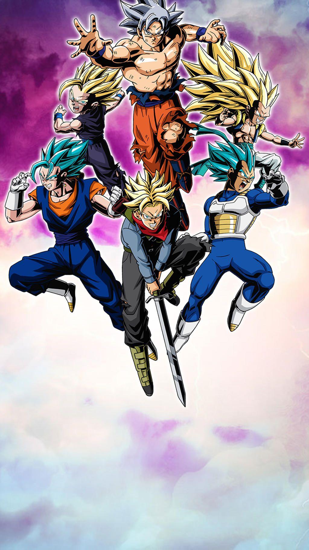 1024x1821 Super Dragon Ball Heroes Wallpaper