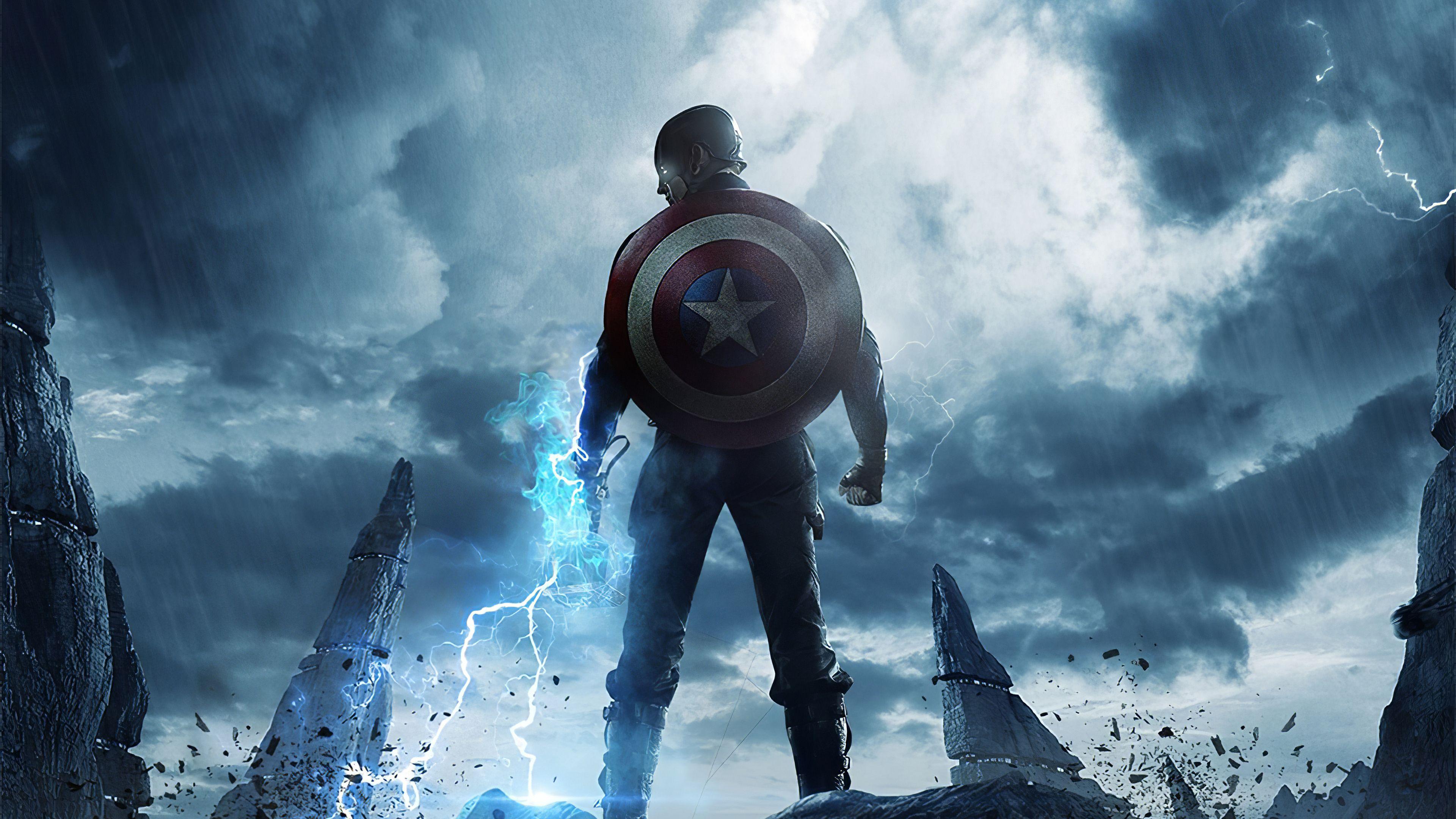 Hãy cùng đồng hành cùng Captain America trong cuộc phiêu lưu của anh ta với bộ sưu tập hình nền Captain America 8K đặc biệt. Hình ảnh sắc nét, tinh tế và đầy sức sống sẽ đưa bạn đến những giây phút hồi hộp trên chiến trường cùng Captain.