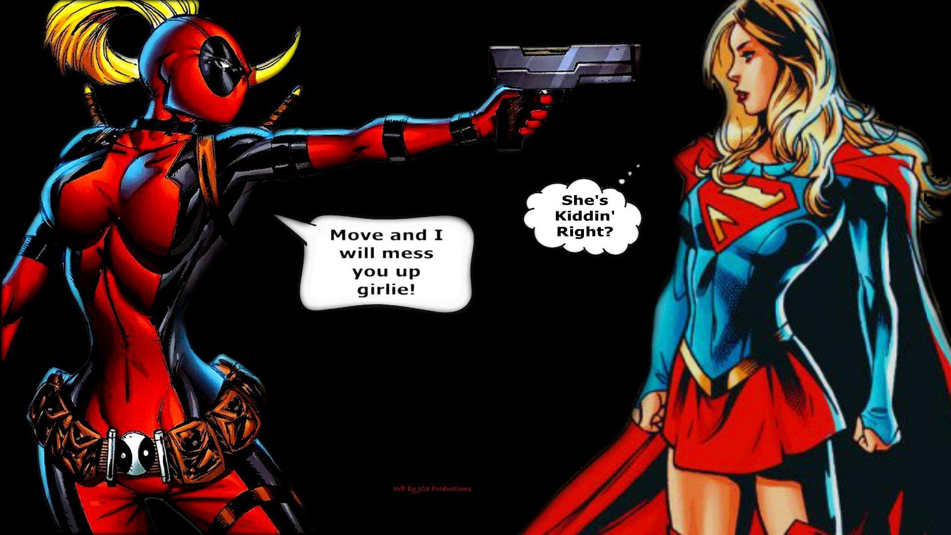 1920x1080 Lady Deadpool Wallpaper Got the Drop 2a Wallpaper