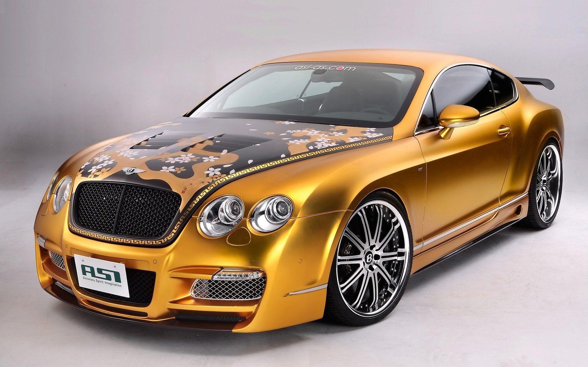 1920x1200 Gold Car