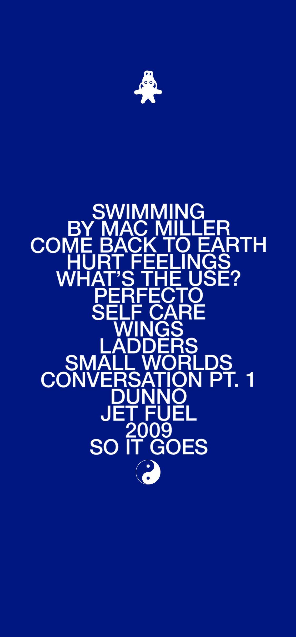 Mac Miller Swimming Wallpapers  Wallpaper Cave