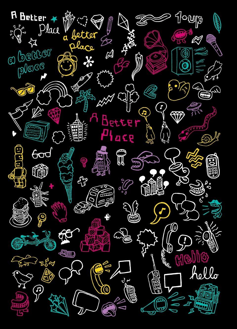 Doodle Phone Wallpapers - Top Free Doodle Phone Backgrounds ...
