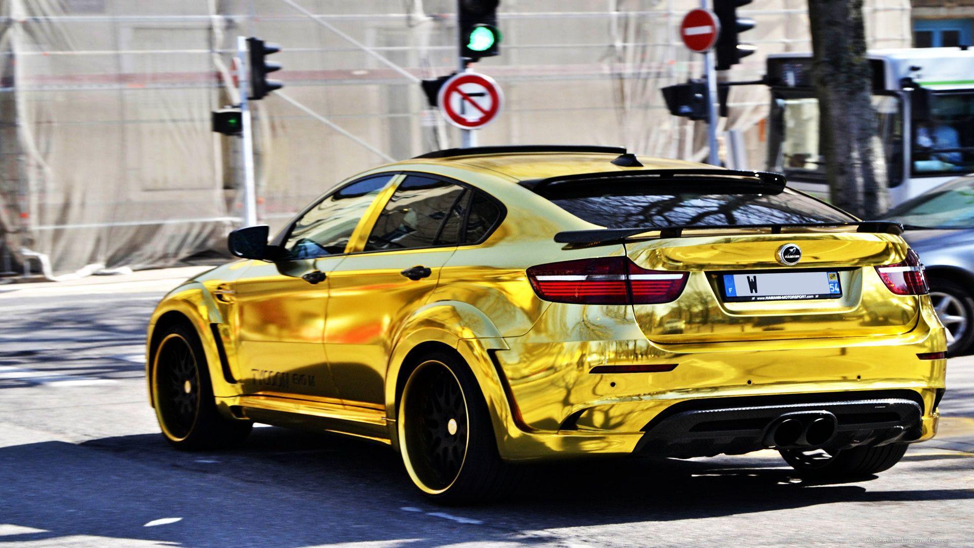 1920x1080 Gold BMW X6M Custom Hamann Supreme Edition. Dream Cars Wish List