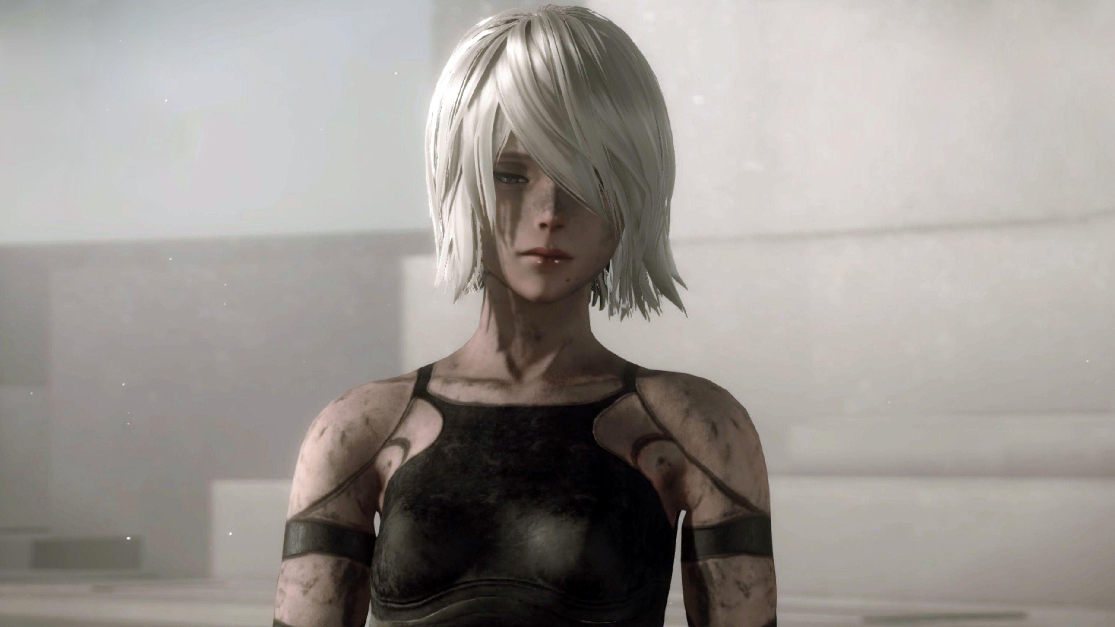 Cyberpunk 2077 Girl Samurai Jacket Nier 2B HD 4K Wallpaper #8.2207