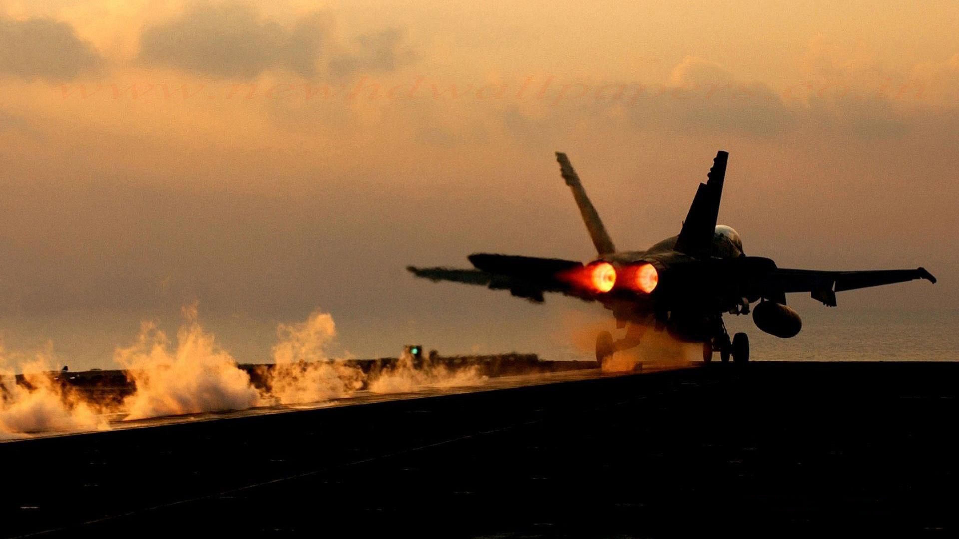 3840x2160 aicraft navy f18 HD wallpaper