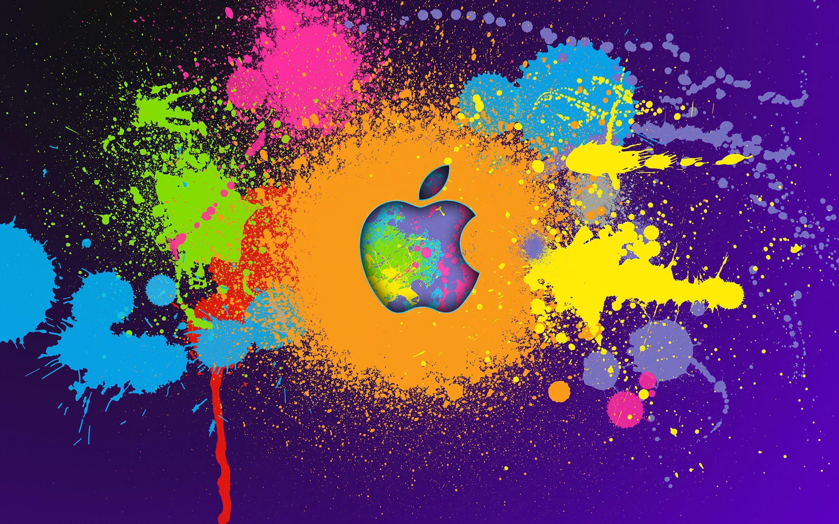 2880x1800 Apple Colorful Logo 4k Macbook Pro Retina HD 4k Wallpaper, Image, Background, Photo and Picture