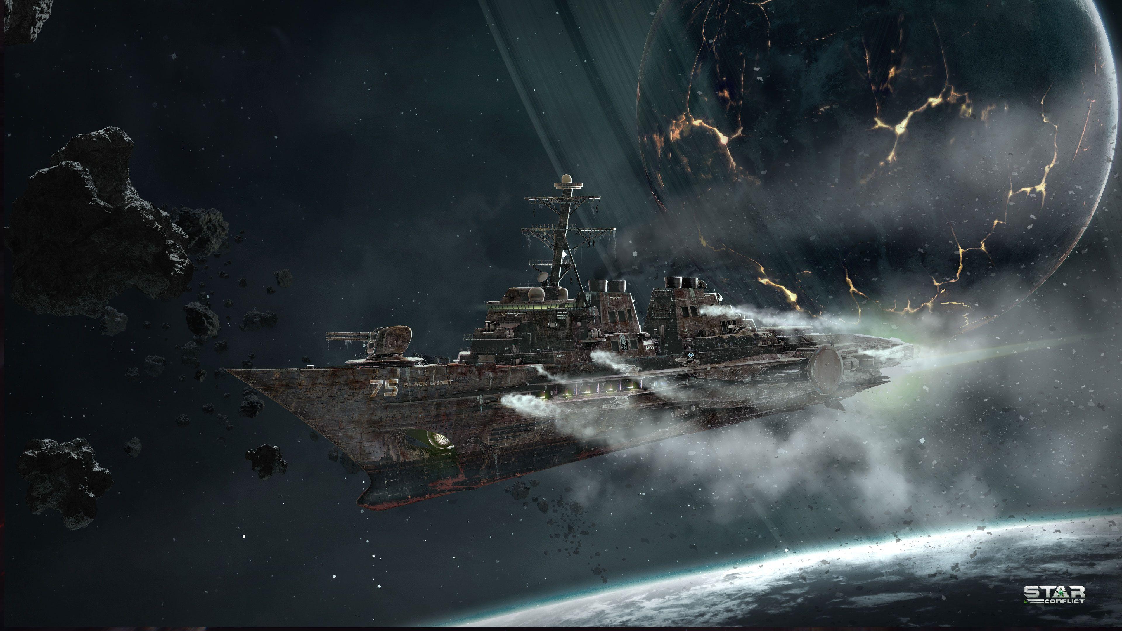 3840x2160 STAR CONFLICT