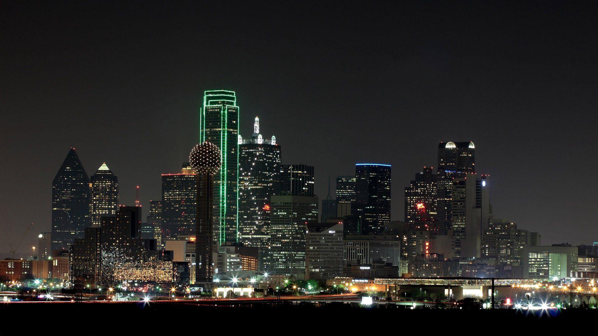 1920x1080 Free Download Houston Skyline Background