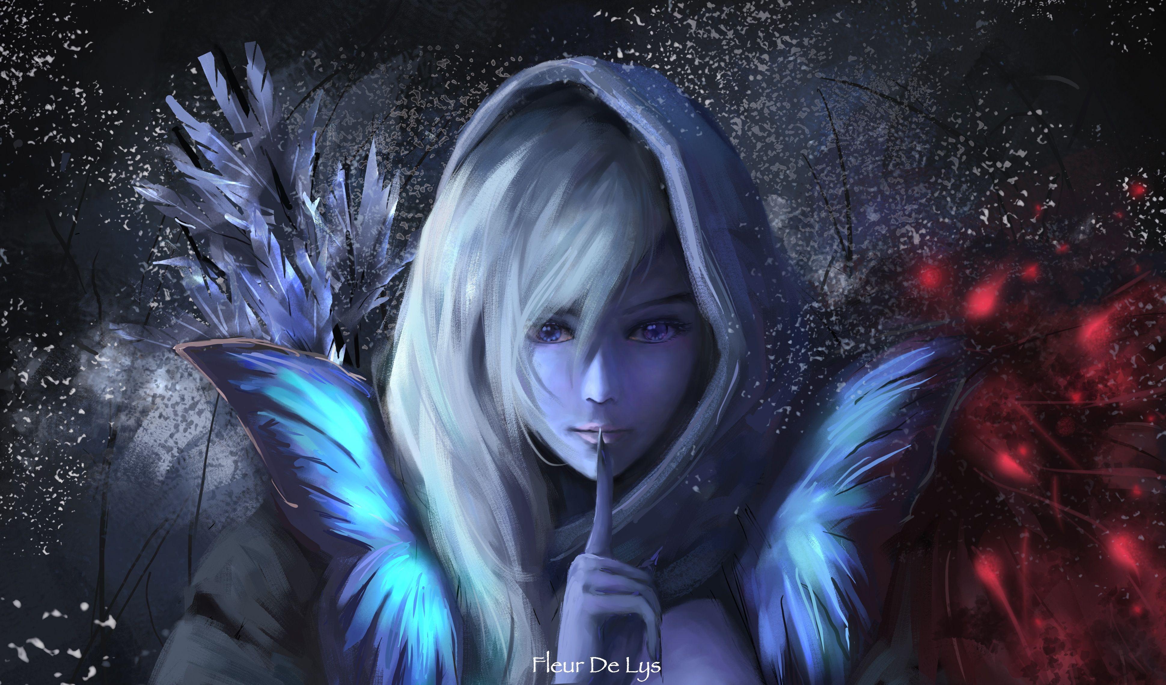 3880x2280 Download Drow Ranger (DotA 2) Video Game DotA 2 4k Ultra HD Wallpaper