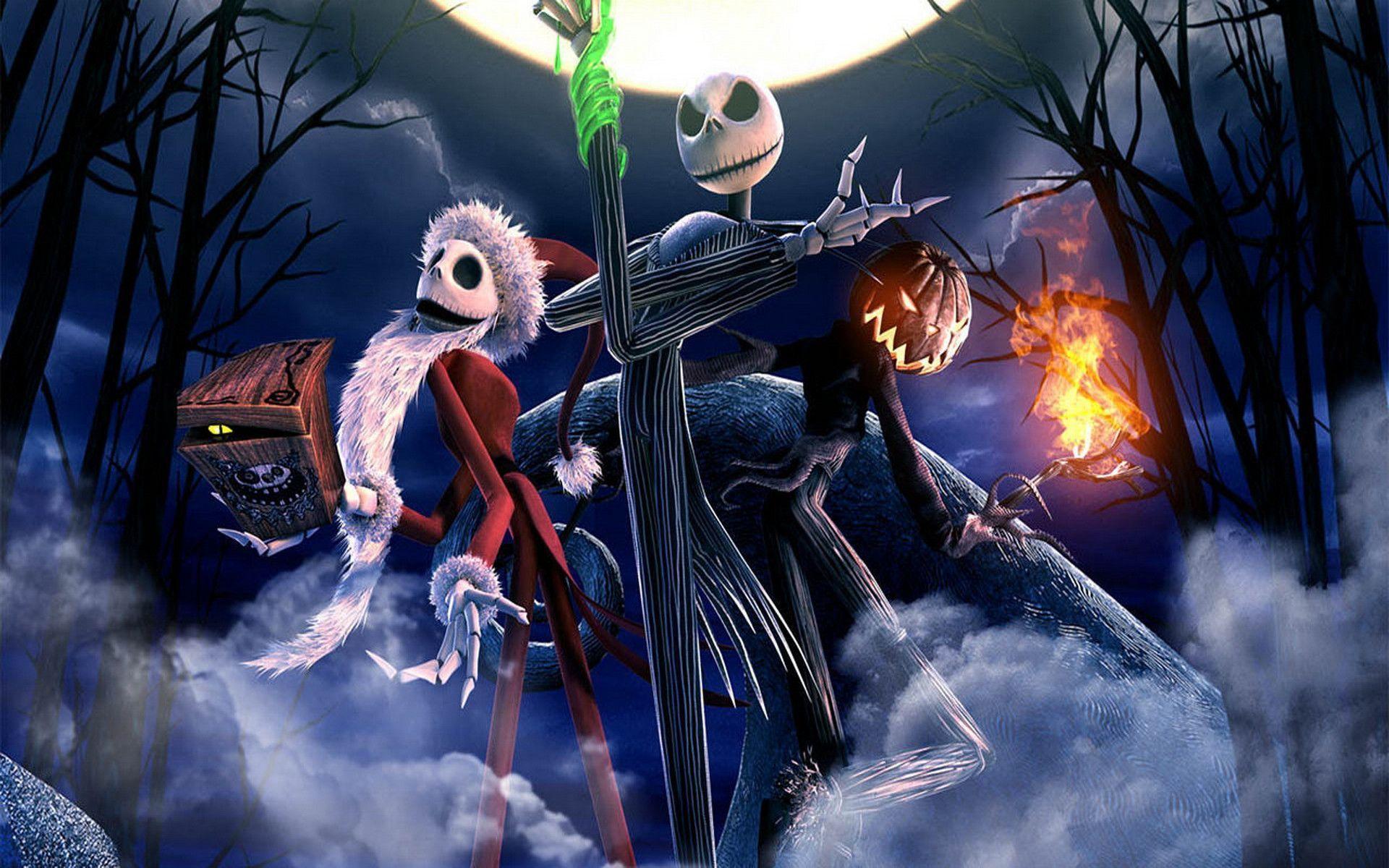 The Nightmare Before Christmas Jack Skellington Background Jack From  Nightmare Before Christmas Pictures Background Image And Wallpaper for Free  Download