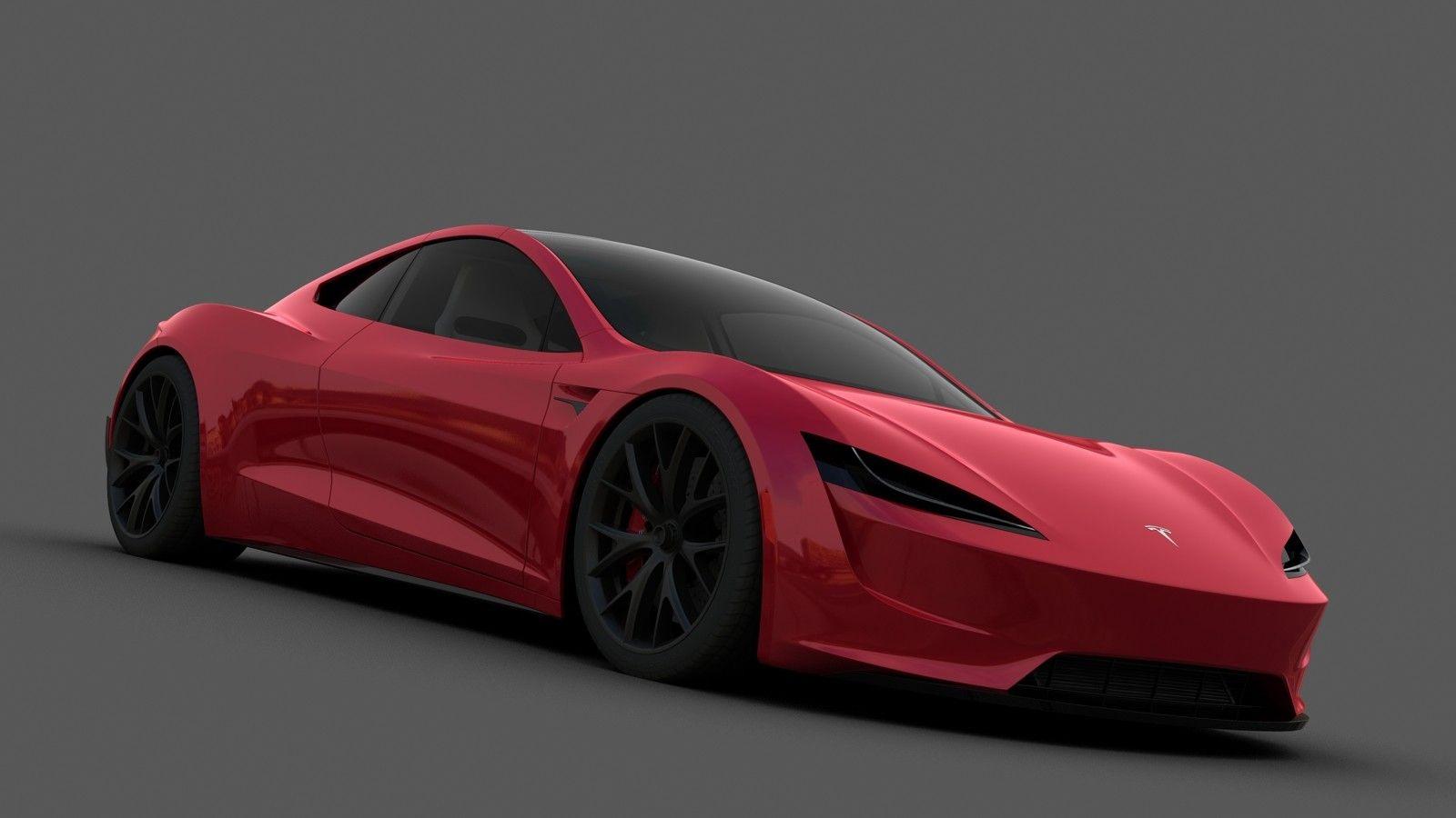 1600x900 Tesla Roadster Wallpaper