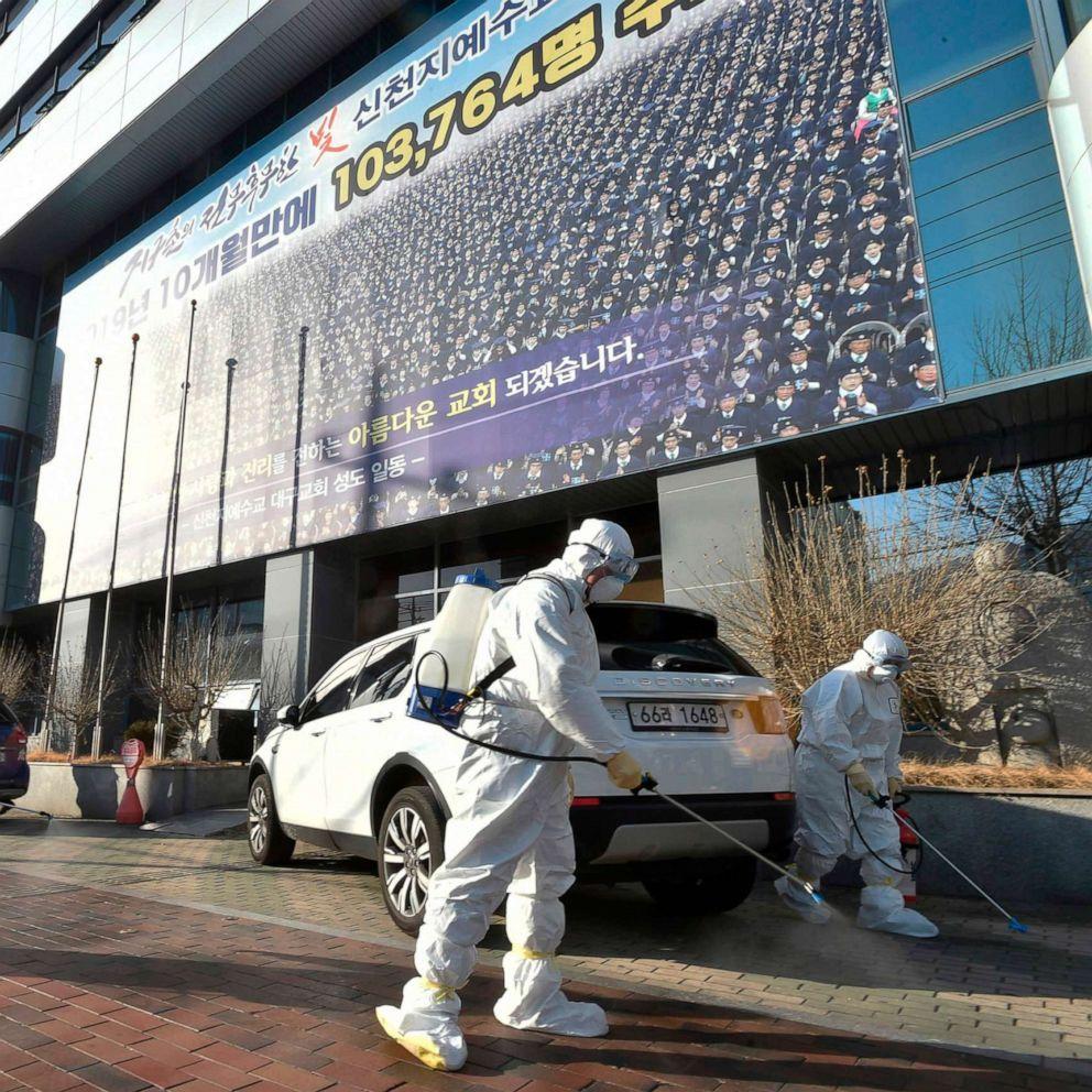 992x992 Coronavirus patient numbers double overnight in South Korea