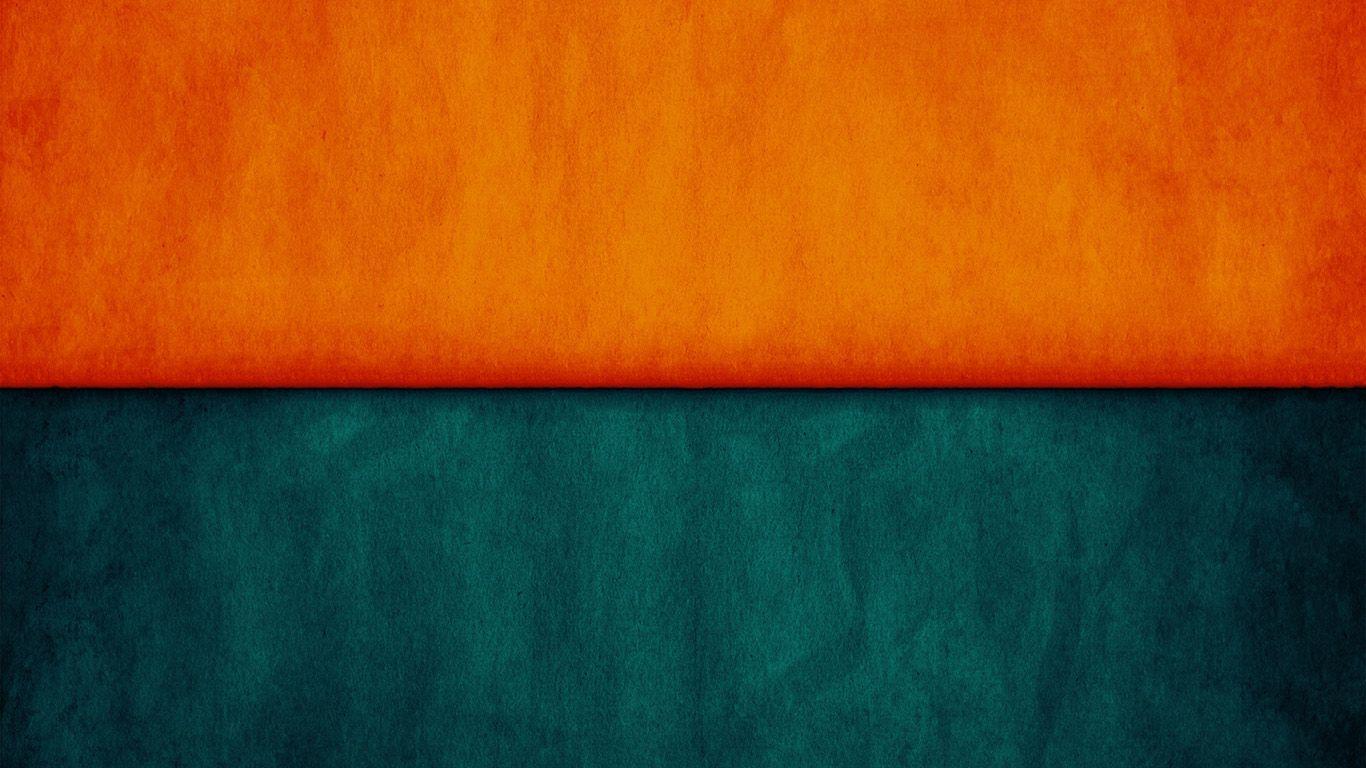 1366x768 Orange Blue Pattern Background Wallpaper