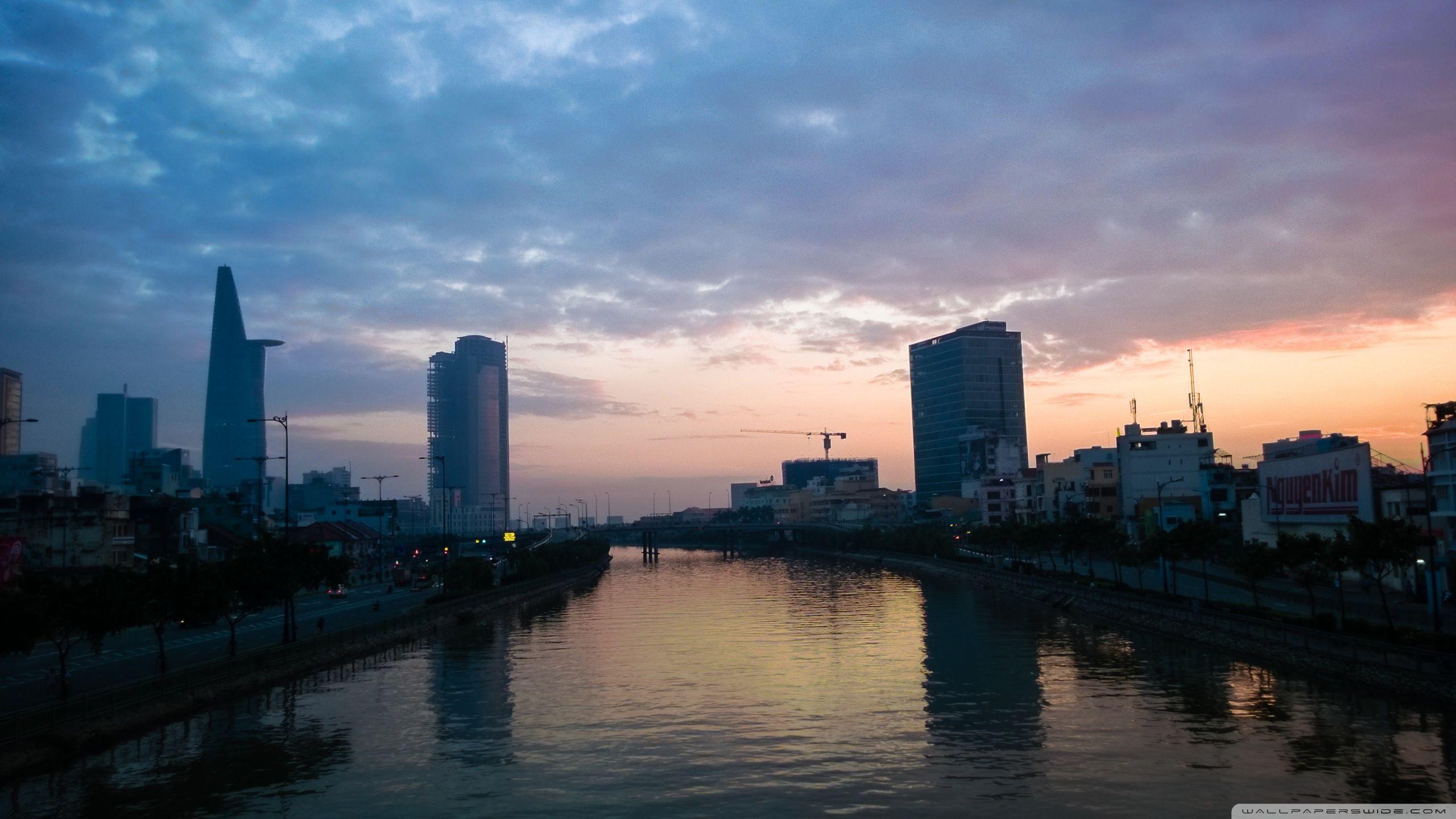 2560x1440 Saigon Sunrise Ultra HD Desktop Background Wallpaper for 4K UHD TV