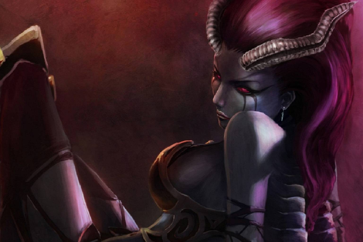 1536x1024 Queen of Pain wallpaper