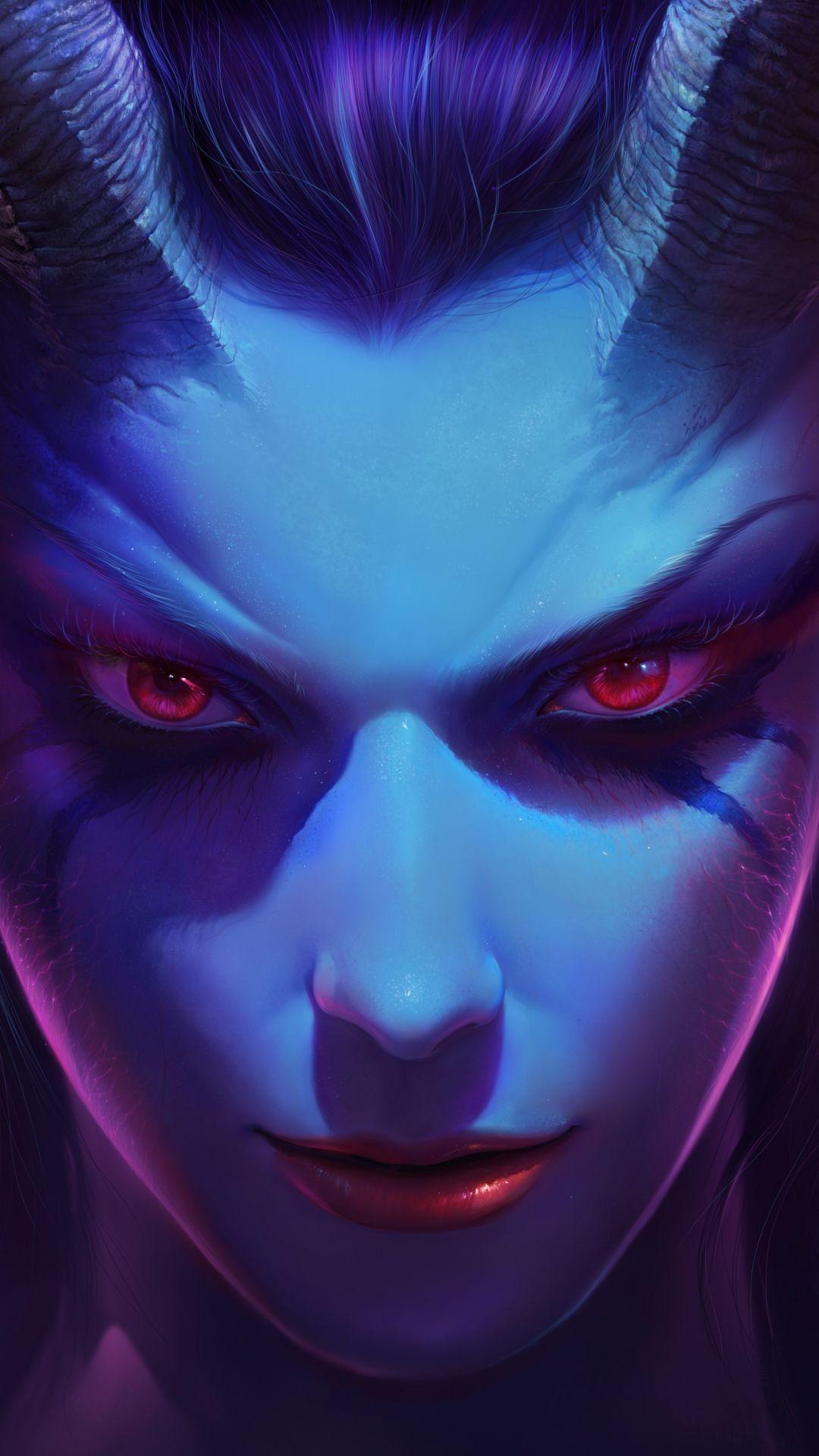 1080x1920 Queen of pain akasha succubus iPhone 8 Wallpaper Free Download