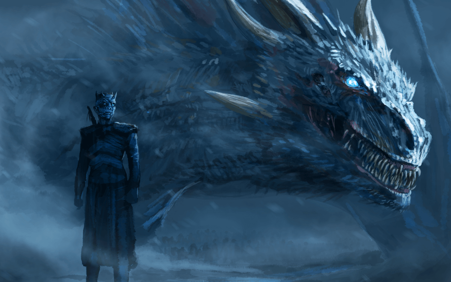 1440x900 Download 1440x900 Game Of Thrones, Dragon, Artwork, Tv Series