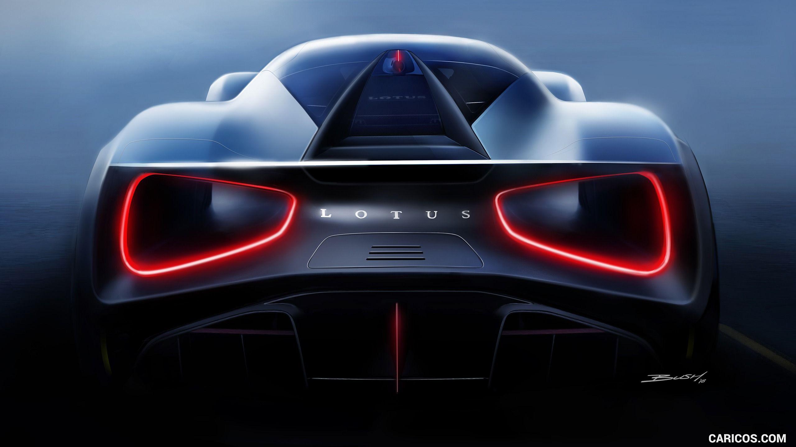 2560x1440 Lotus Evija Sketch. HD Wallpaper