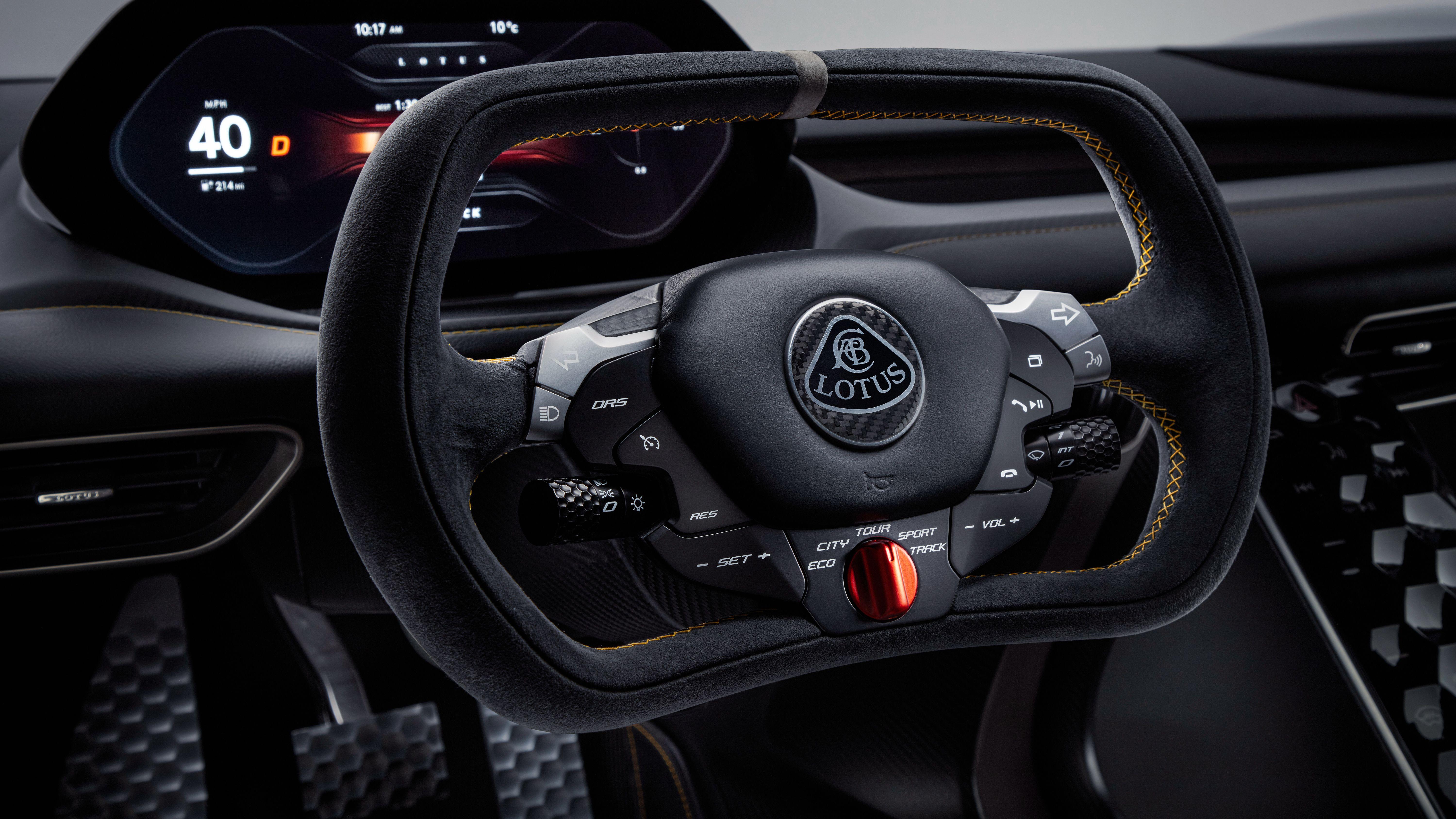6000x3375 Lotus Evija 2019 5K Interior Wallpaper. HD Car Wallpaper