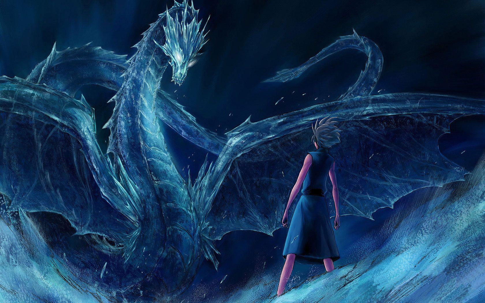 1680x1050 Cool Dragons Wallpaper