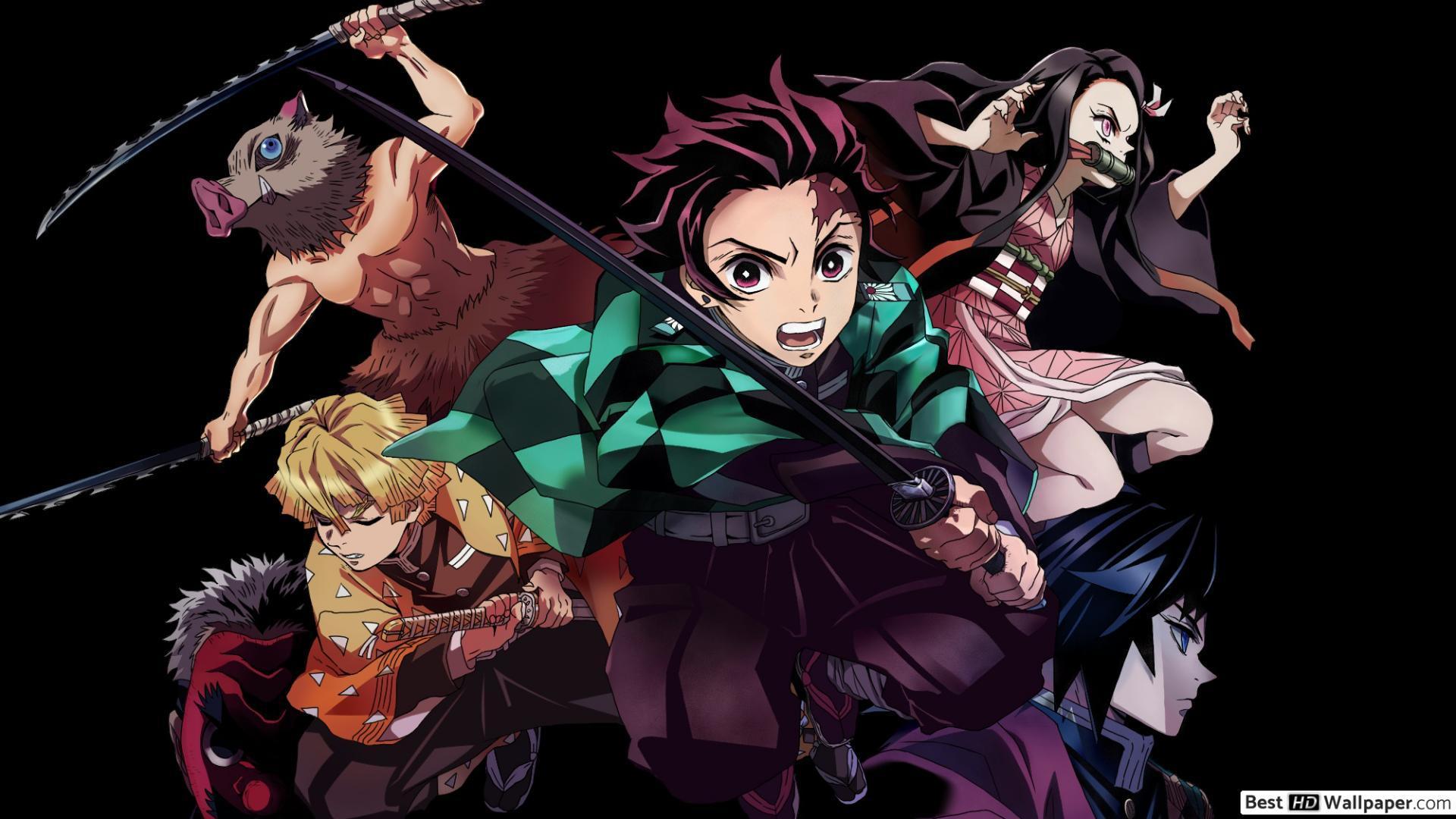 1920x1080 Demon Slayer Desktop Wallpaper 1920x1080