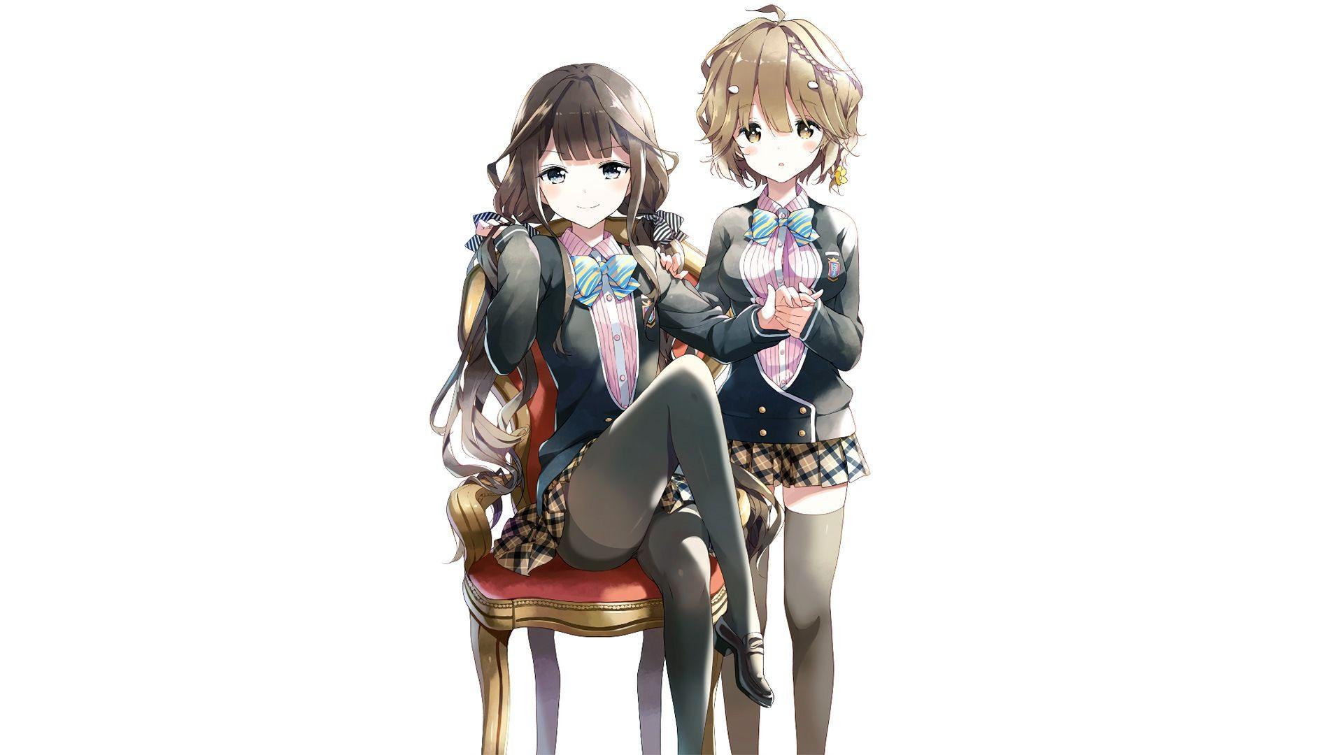 1920x1080 Desktop Wallpaper Aki Adagaki, Yoshino Koiwai, Masamune Kun No