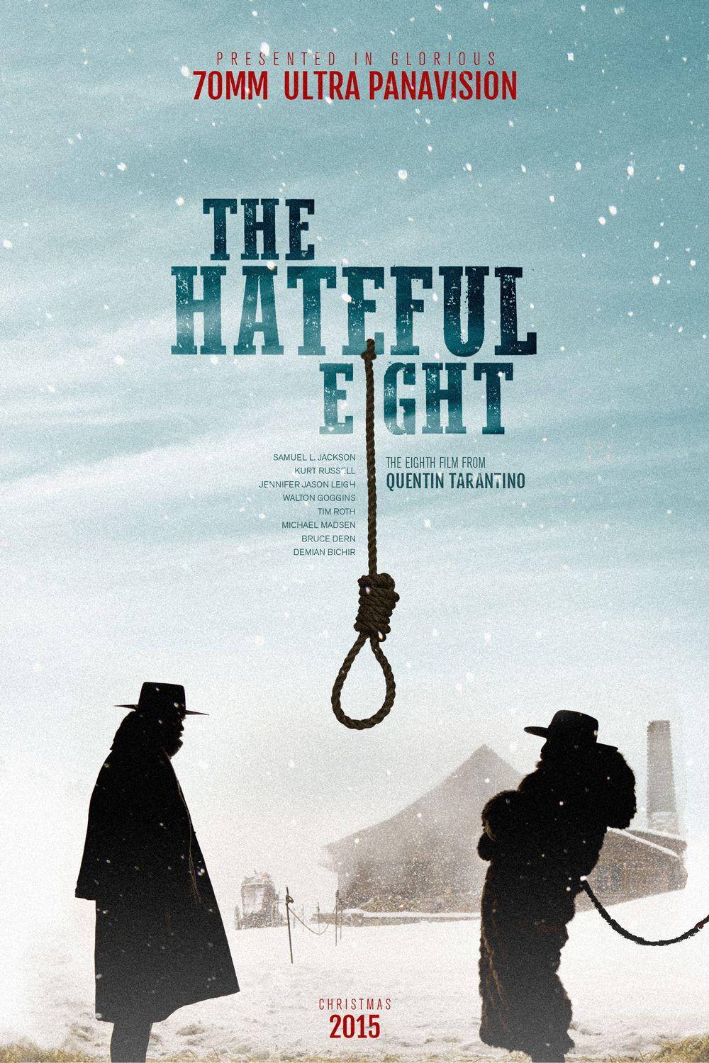 1000x1500 The Hateful Eight (poster design)