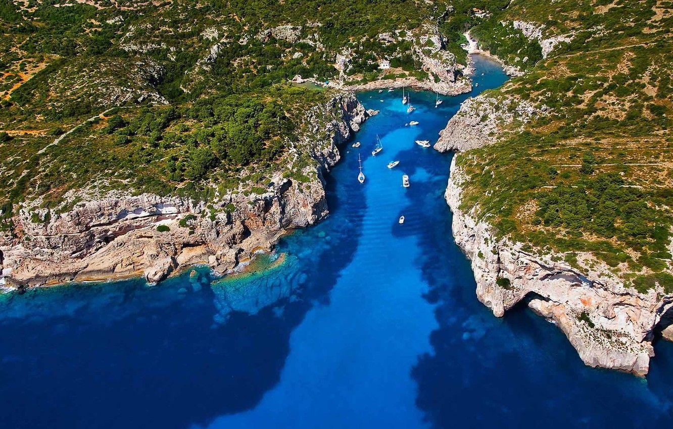1332x850 Wallpaper yachts, Spain, Balearic Islands, Menorca