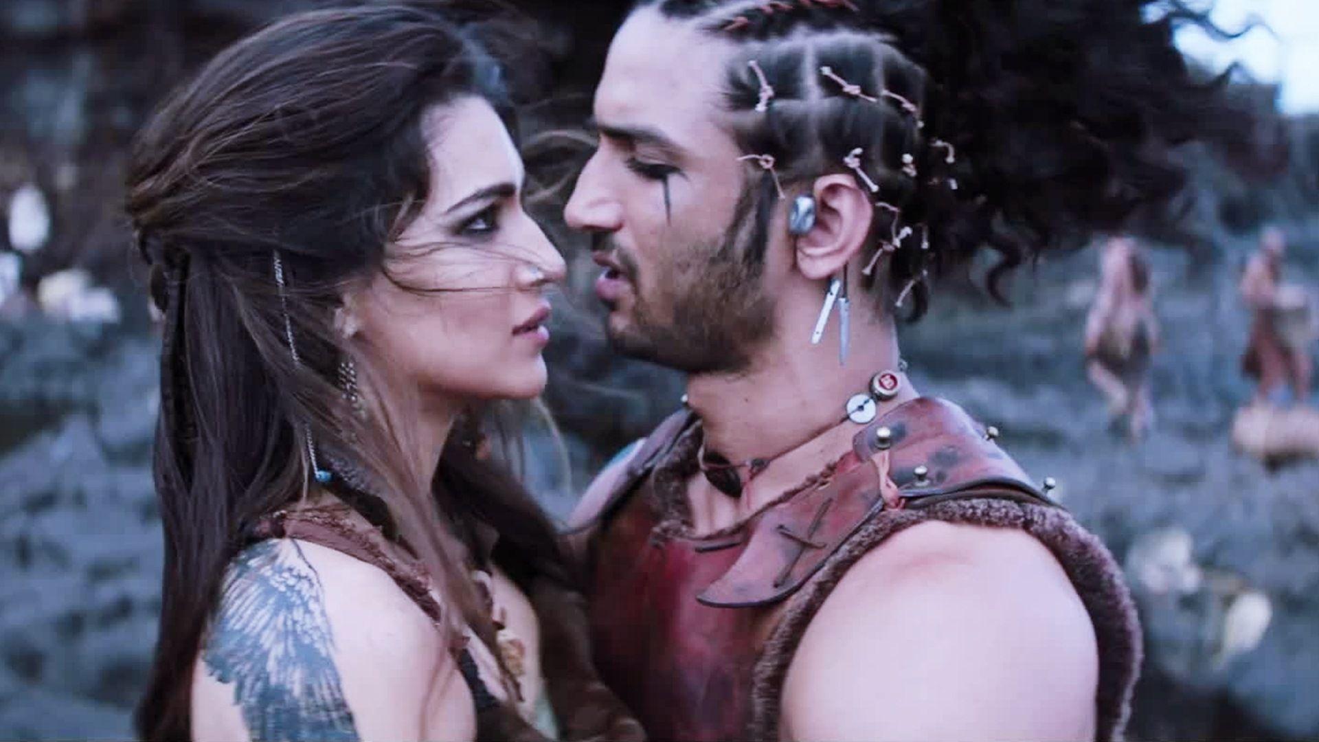 1920x1080 Sushant Singh Rajput And Kriti Sanon Raabta Wallpaper