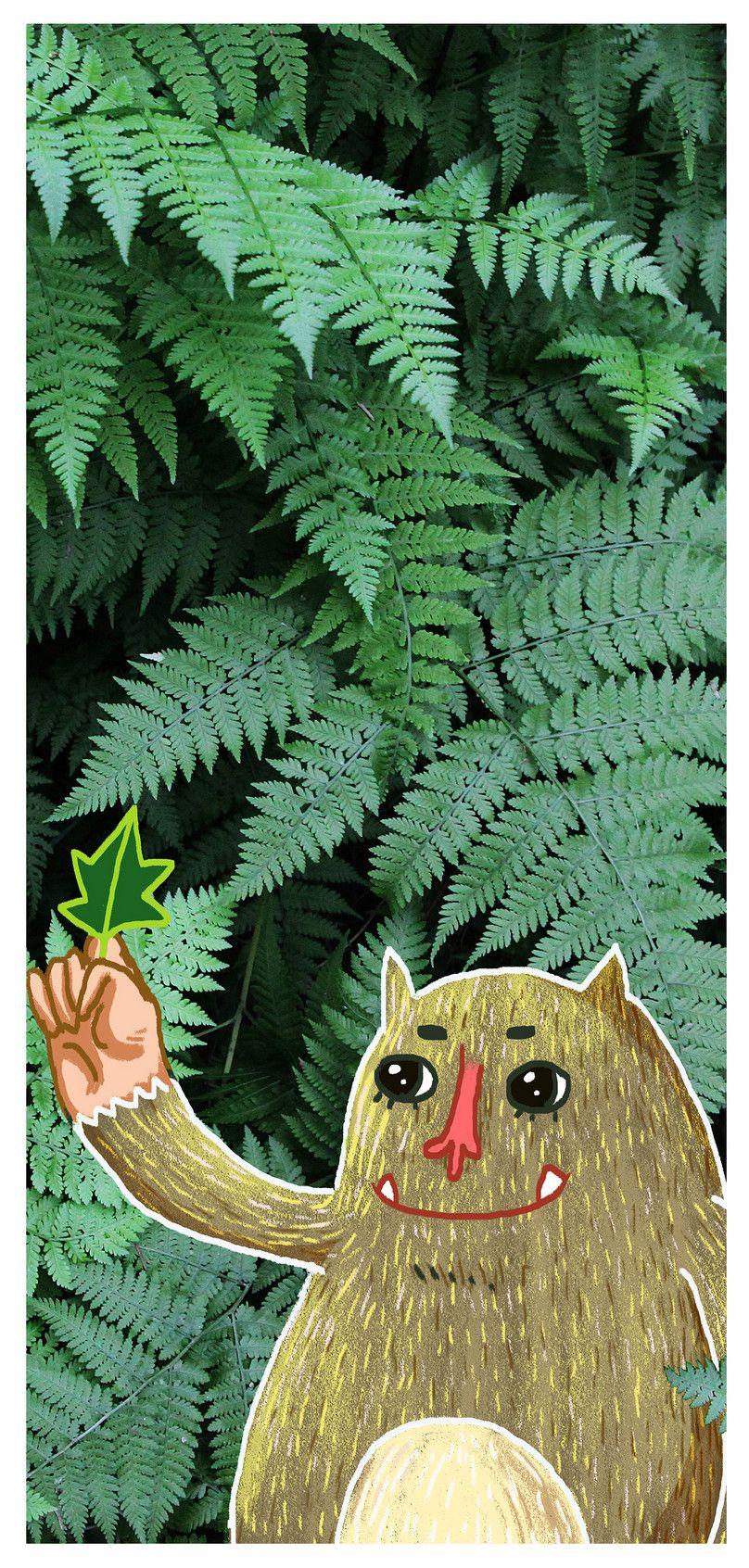 808x1692 jungle monster mobile phone wallpaper background image free