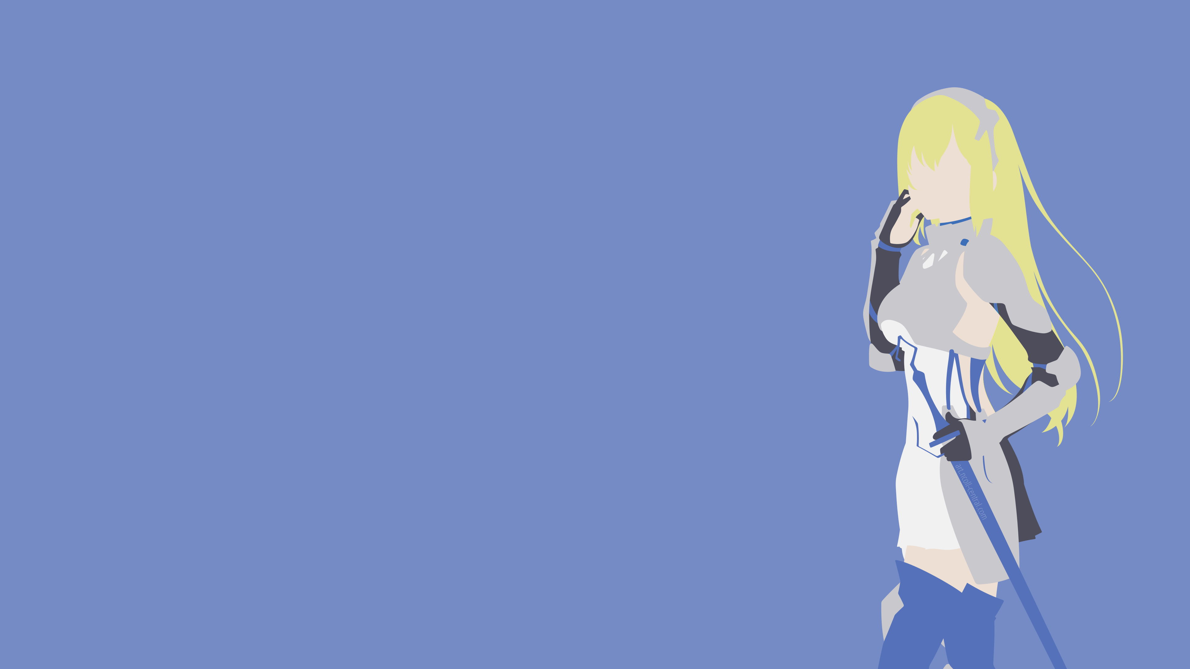 3840x2160 DanMachi Wallenstein Minimalist Wallpaper