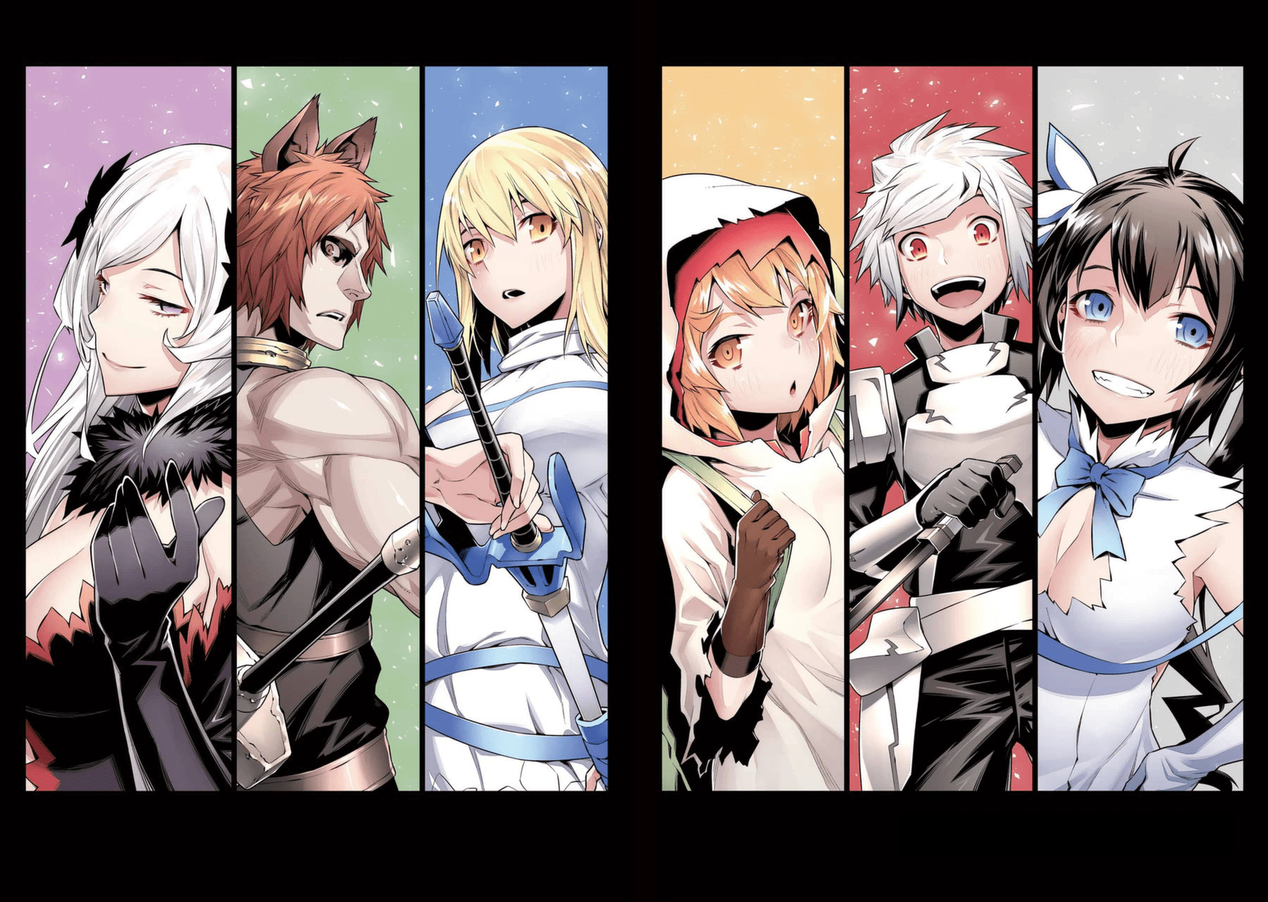 1800x1280 Is It Wrong to Try to Pick Up Girls in a Dungeon? Computer Wallpaper, Desktop Backgroundx1280. Danmachi anime, Dungeon ni deai, Anime