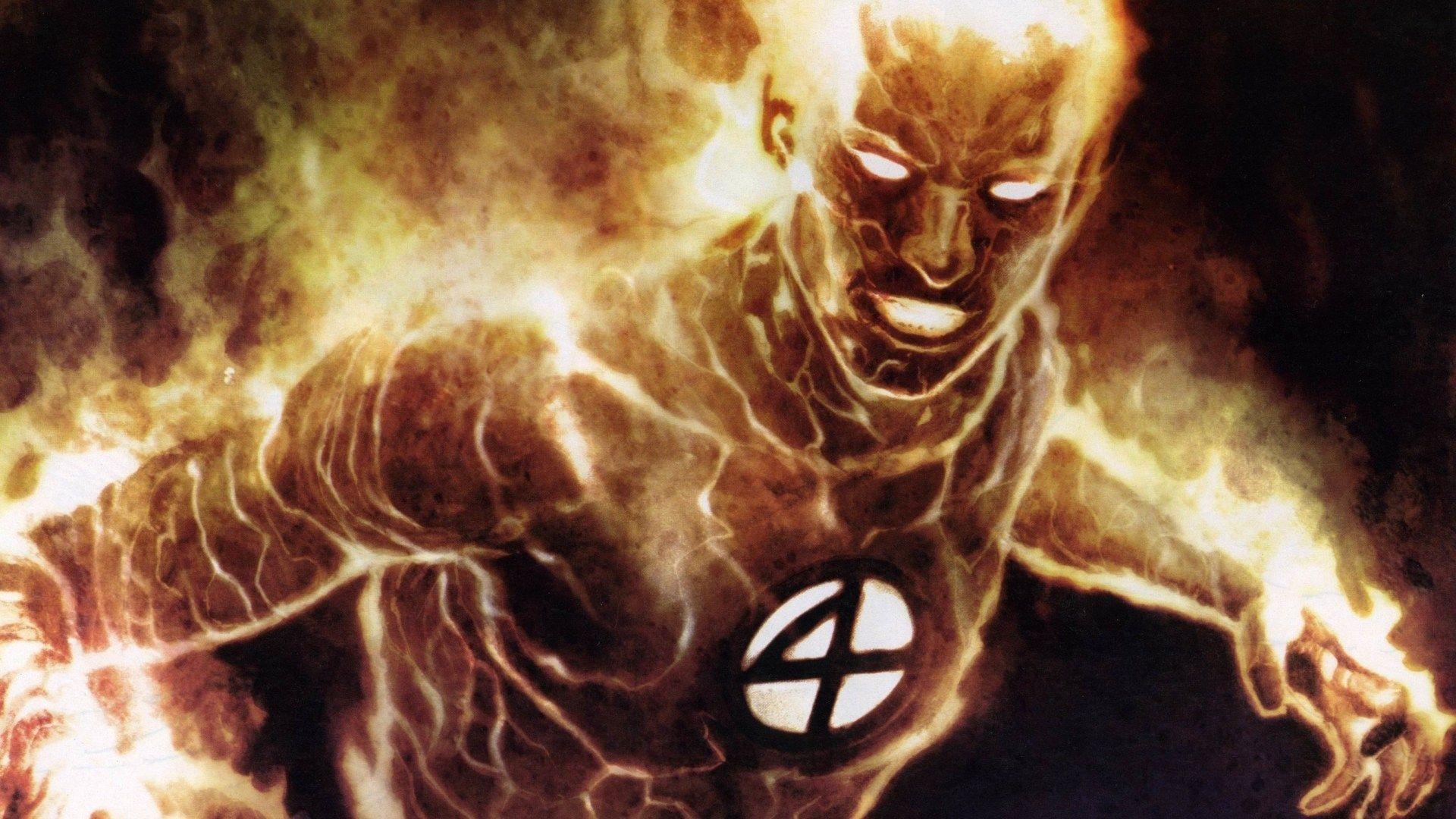 1920x1080 Fantastic Four, Human Torch (Johnny Storm), Marvel, Superhero HD