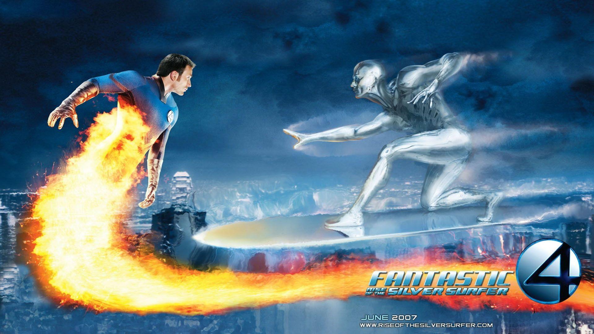 1920x1080 Wallpaper fantastic rise of the silver surfer, chris evans
