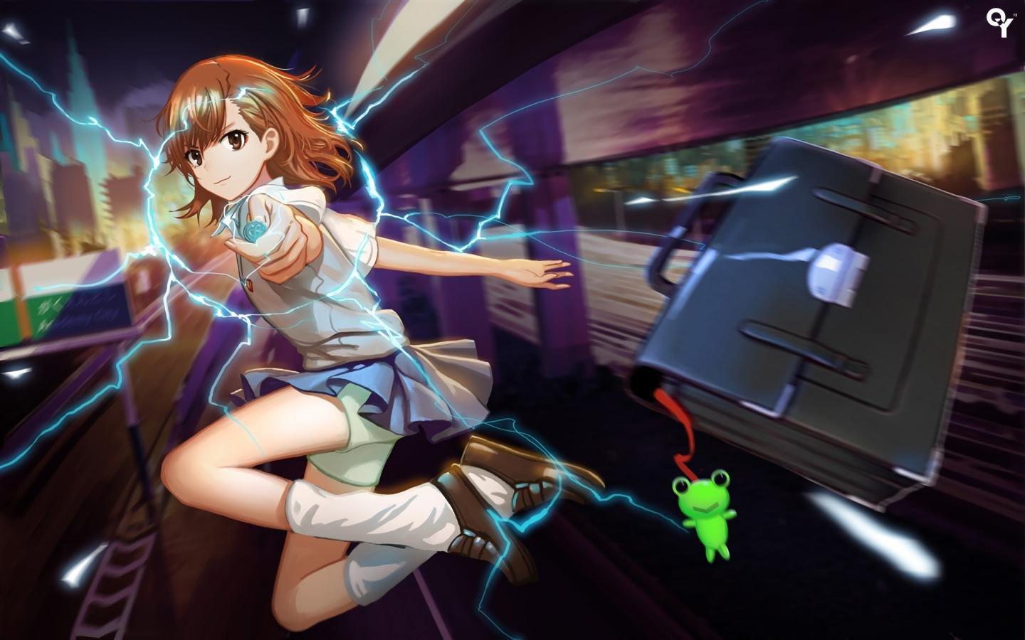 1440x900 Mikoto Misaka wallpaper 1440x900 desktop background