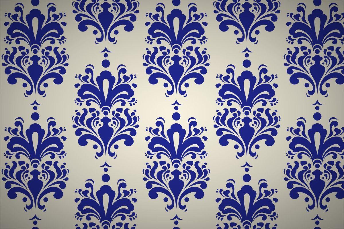 1200x800 Free vintage damask wallpaper