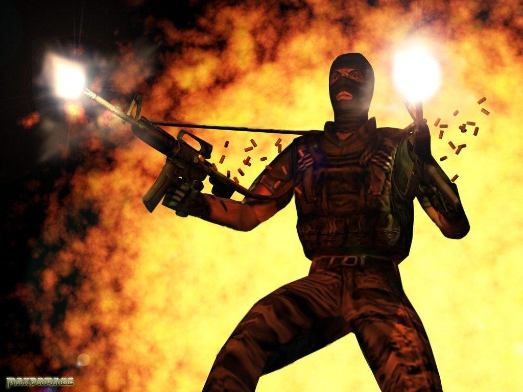 1024x768 Free download Counter Strike 16 HD Desktop Wallpaper