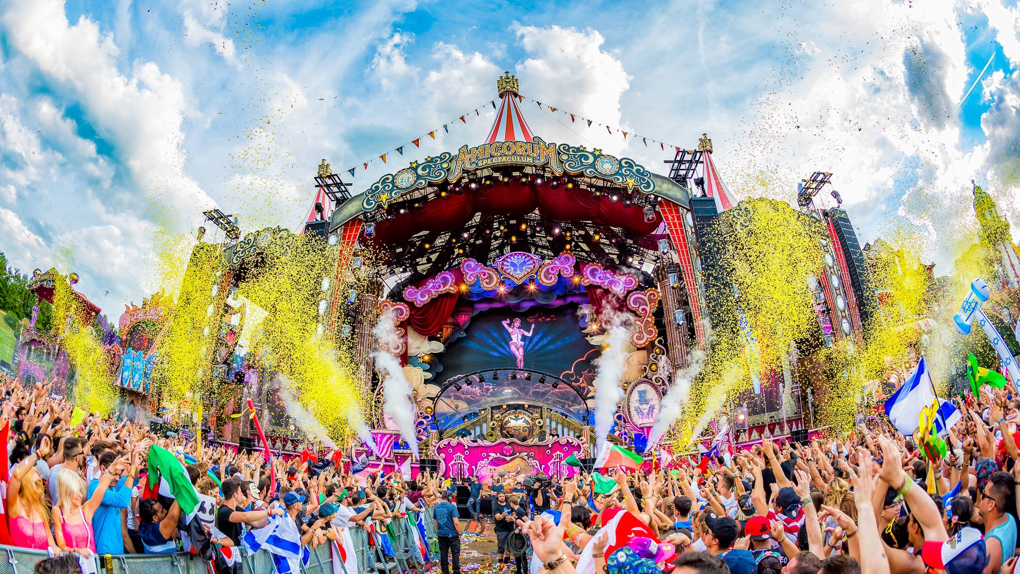 2048x1152 Tomorrowland 2018 Wallpaper