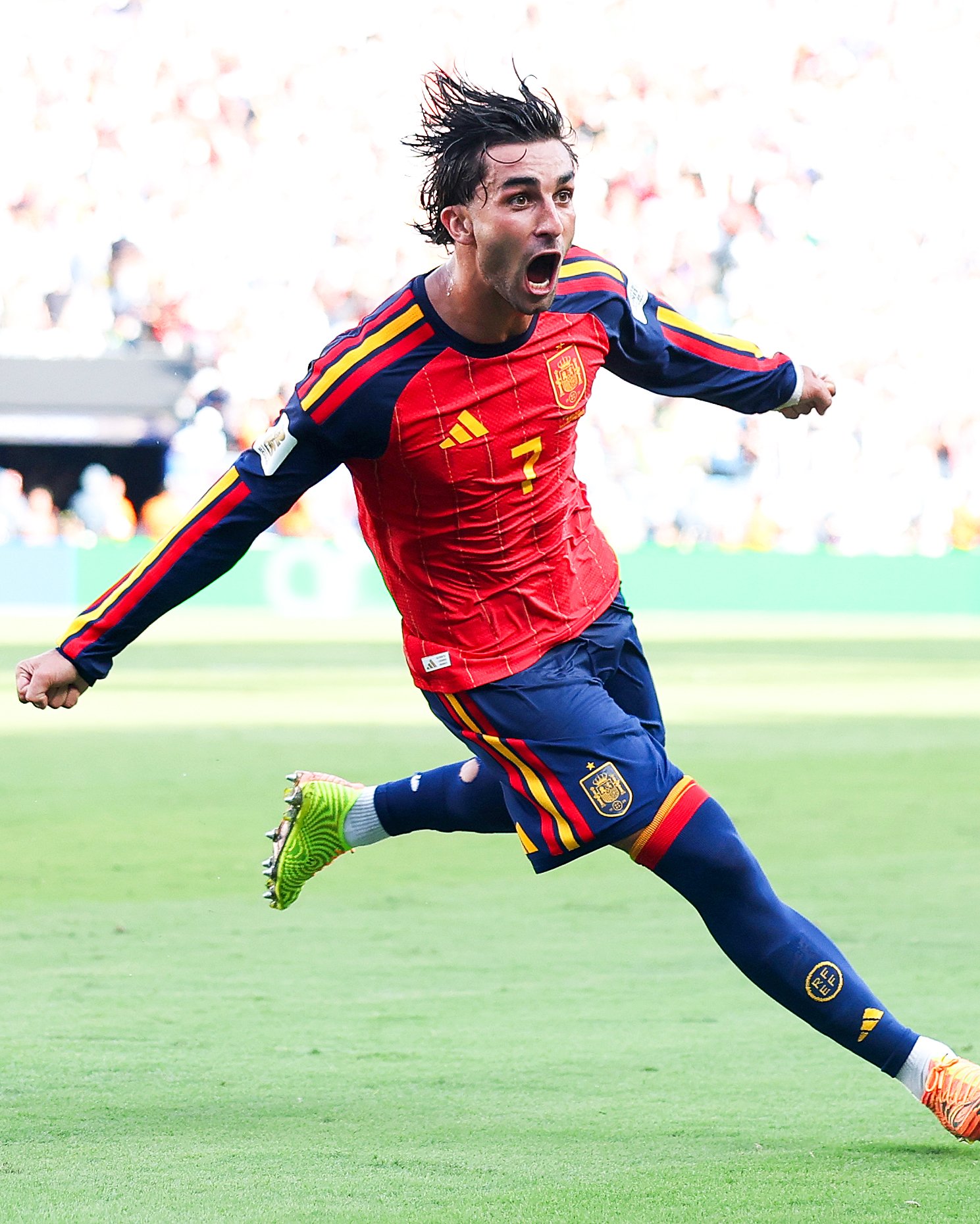 1489x1861 Ferran Torres after scoring the winning goal for Spain