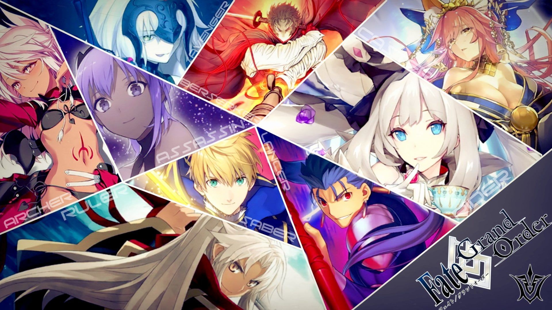 1920x1080 A Fate Grand Order Wallpaper I Made (using Paint.net And Fotor)