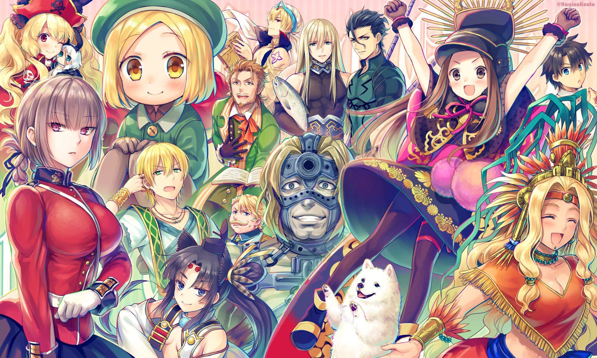 2000x1200 Download Anime Fate Grand Order HD Wallpaper By 萩野小唄x1200
