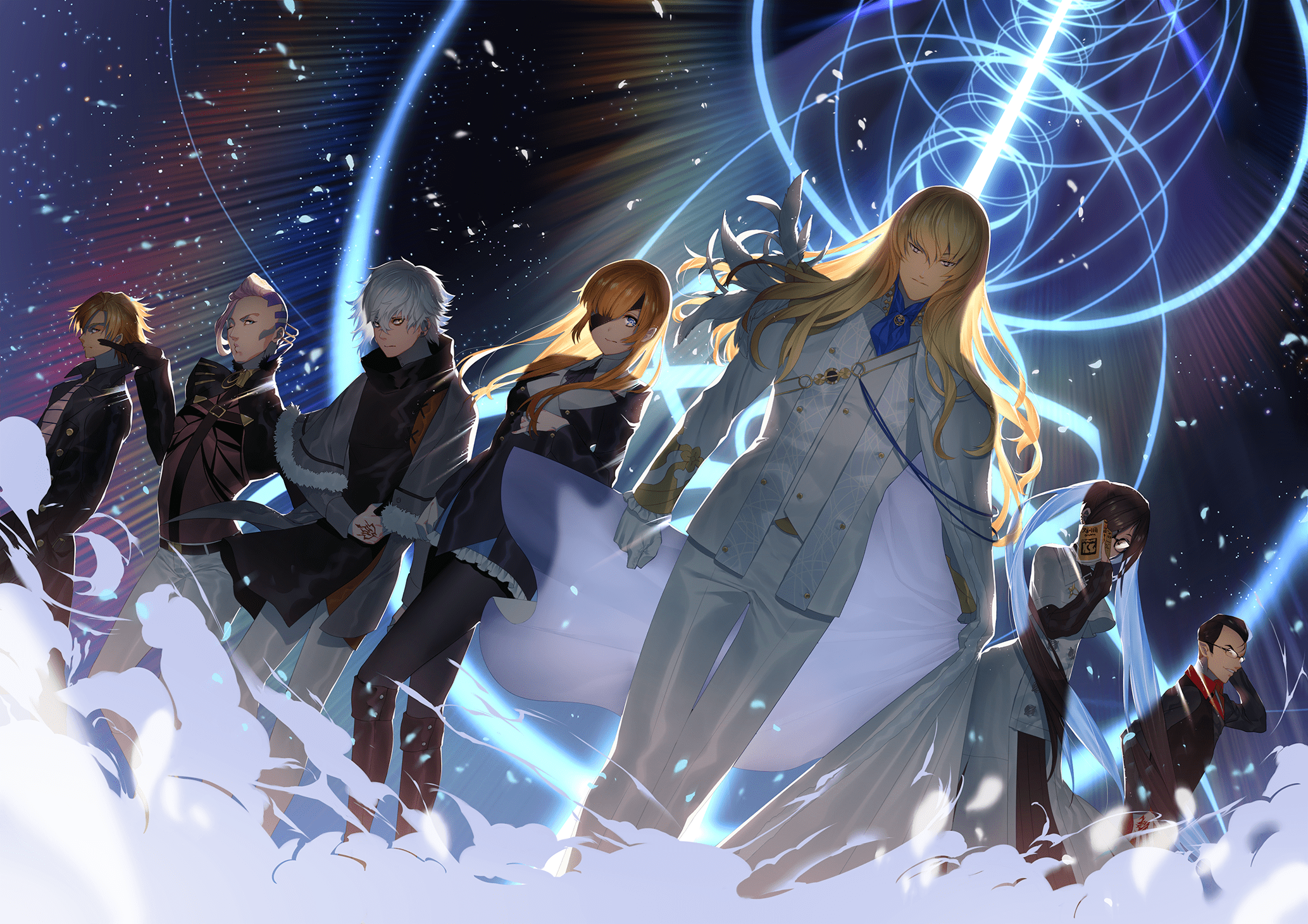 2067x1461 Kadoc Zemlupus: Celestial Fate Grand Order HD Anime Wallpaperx1461