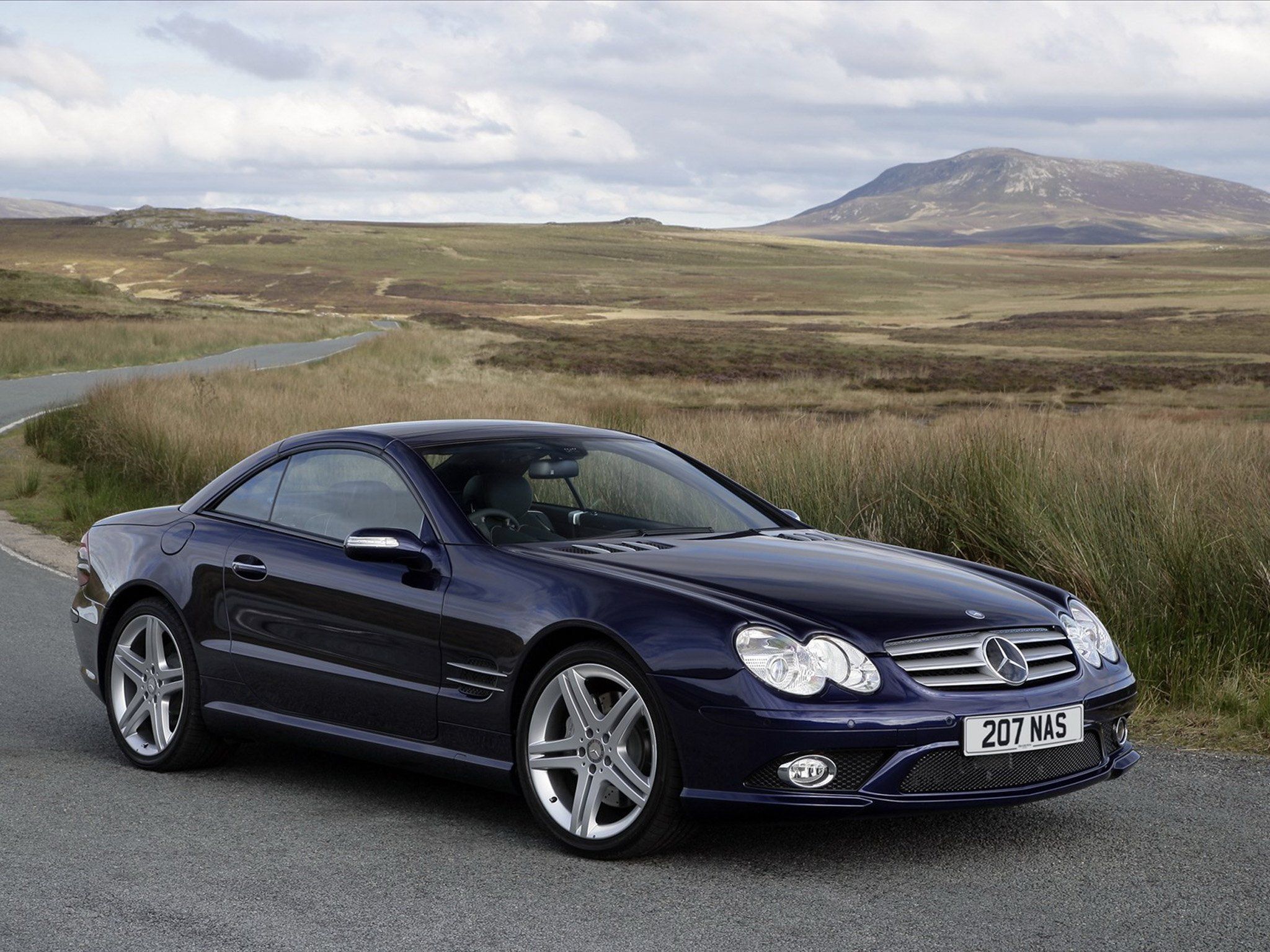 2048x1536 Mercedes, Benz, S l, Sports, Package, Uk spec, r Sl Convertible Wallpaper HD / Desktop and Mobile Background