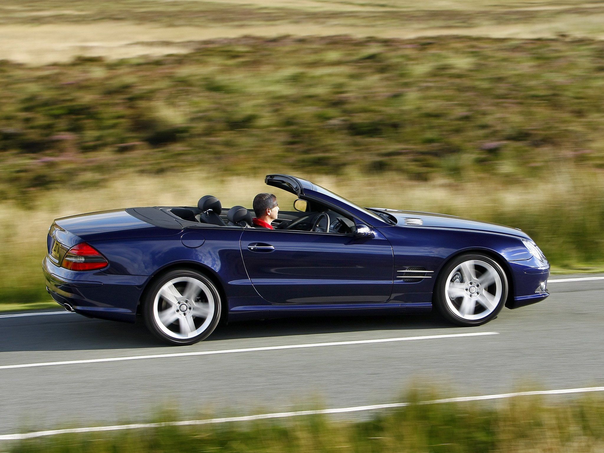 2048x1536 Mercedes, Benz, S l, Sports, Package, Uk spec, r Sl Convertible Wallpaper HD / Desktop and Mobile Background