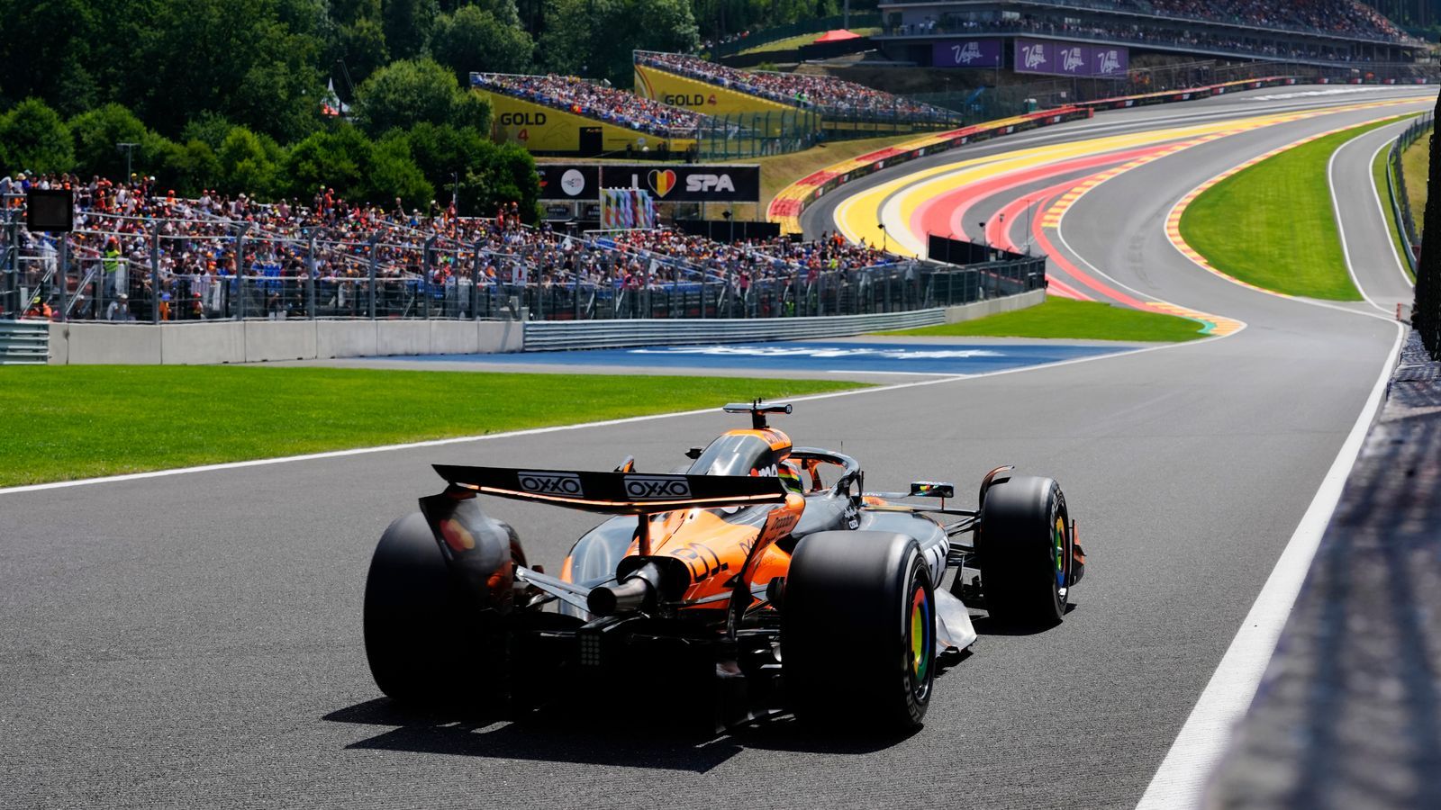 1600x900 Belgian GP: Oscar Piastri Tops Sole Practice Session As Lando Norris Unable To Match McLaren Team Mate's Pace