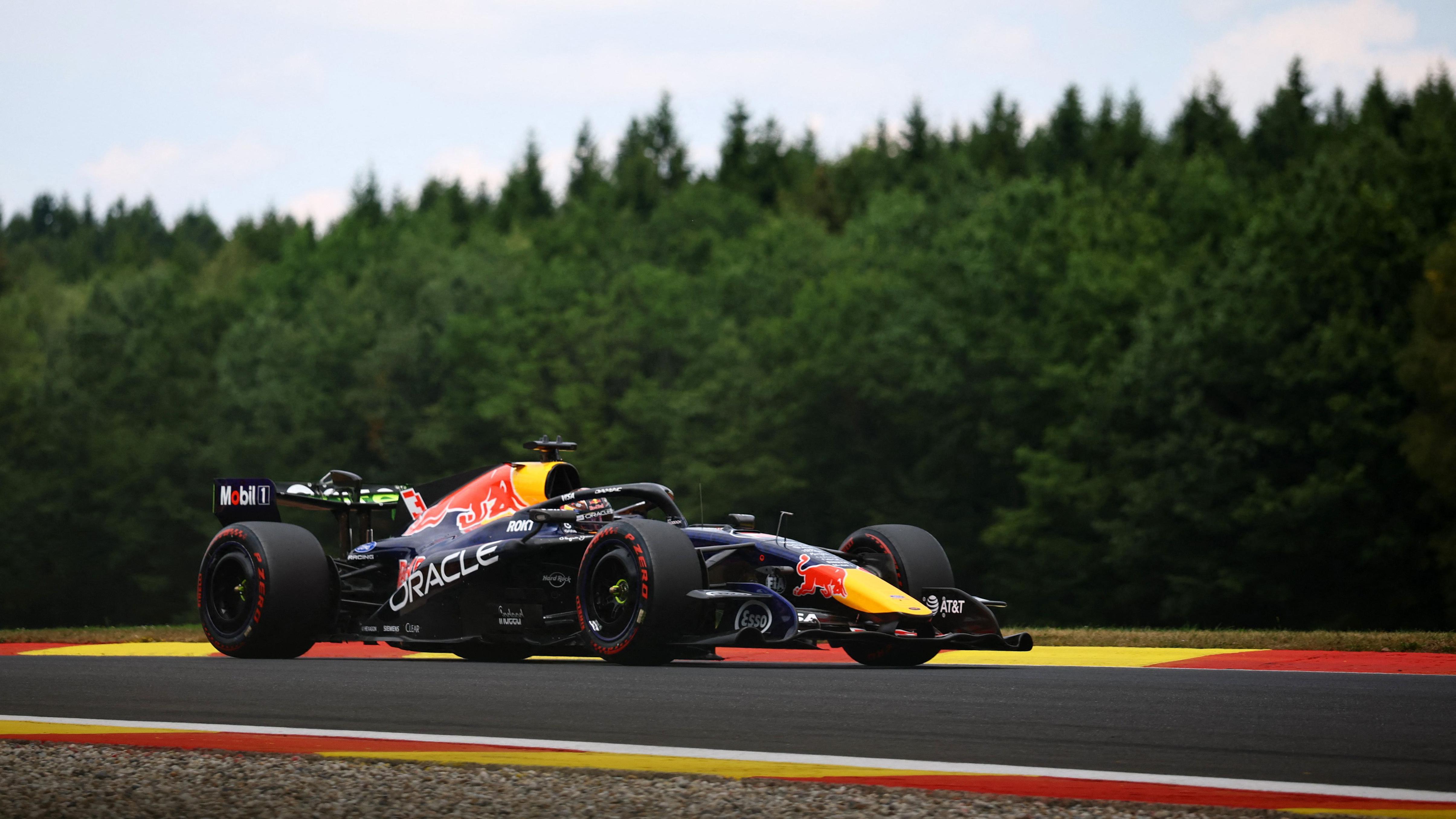 4820x2712 Belgian Grand Prix: Verstappen quickest in first practice at Spa