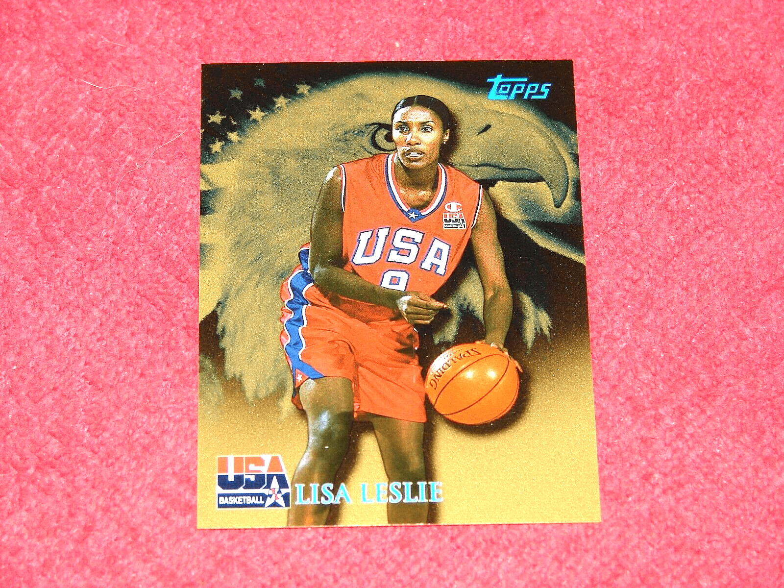 1600x1200 LISA LESLIE SPARKS 2000 TOPPS TEAM USA GOLD (K1)